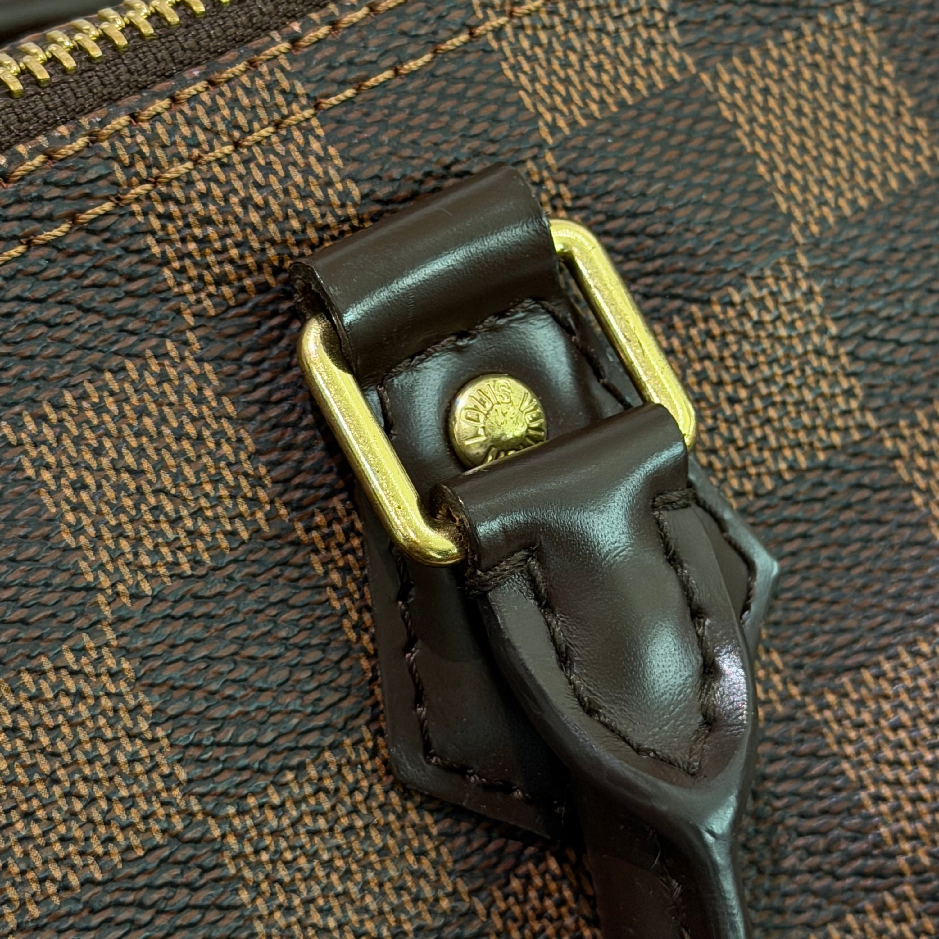 Louis Vuitton Speedy 30 Damier Ebene Top Handle Bag | LOUIS VUITTON