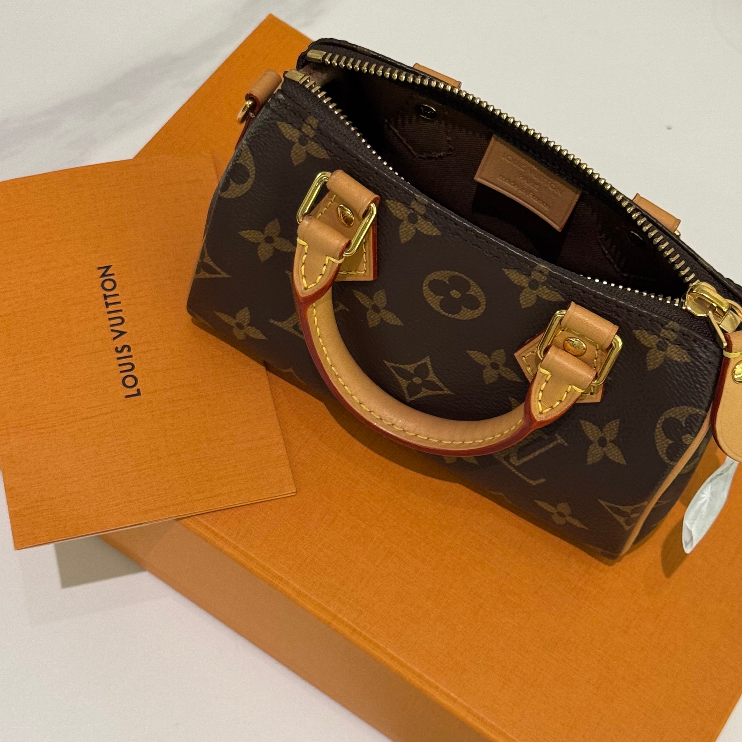 LOUIS VUITTON SPEEDY NANO MONOGRAM CLASSIC