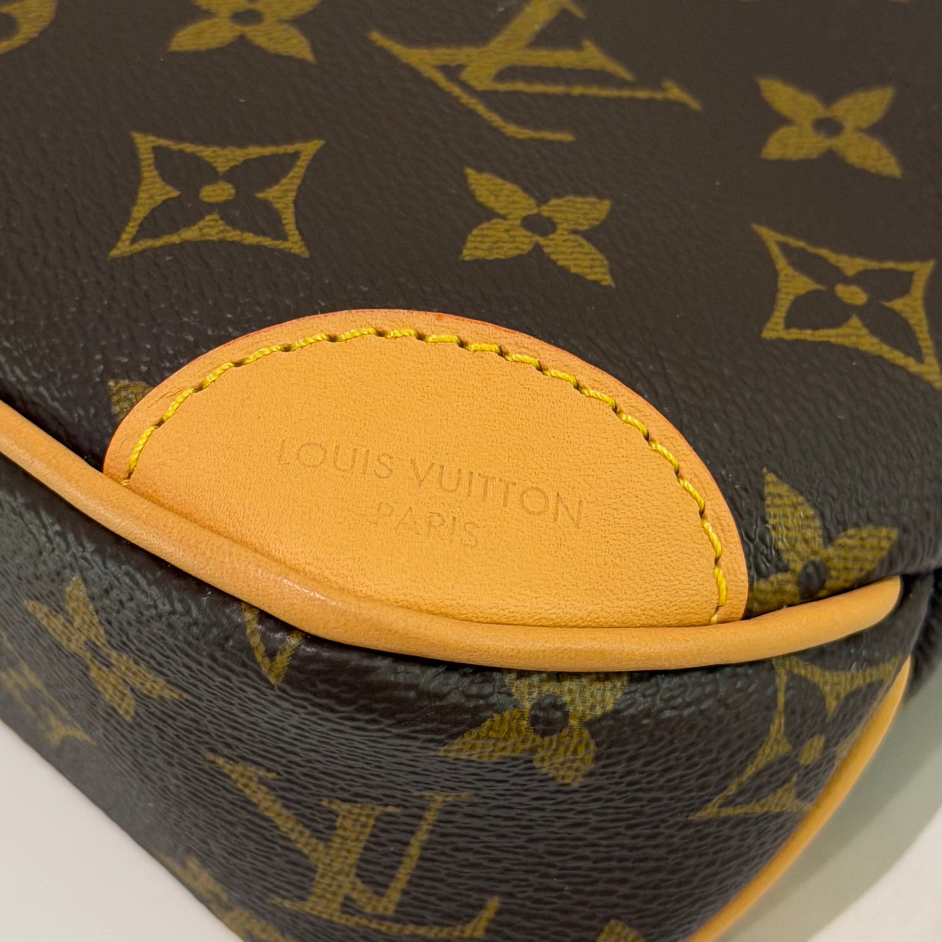 Louis Vuitton Nano Boulogne Monogram Horn Chain Bag