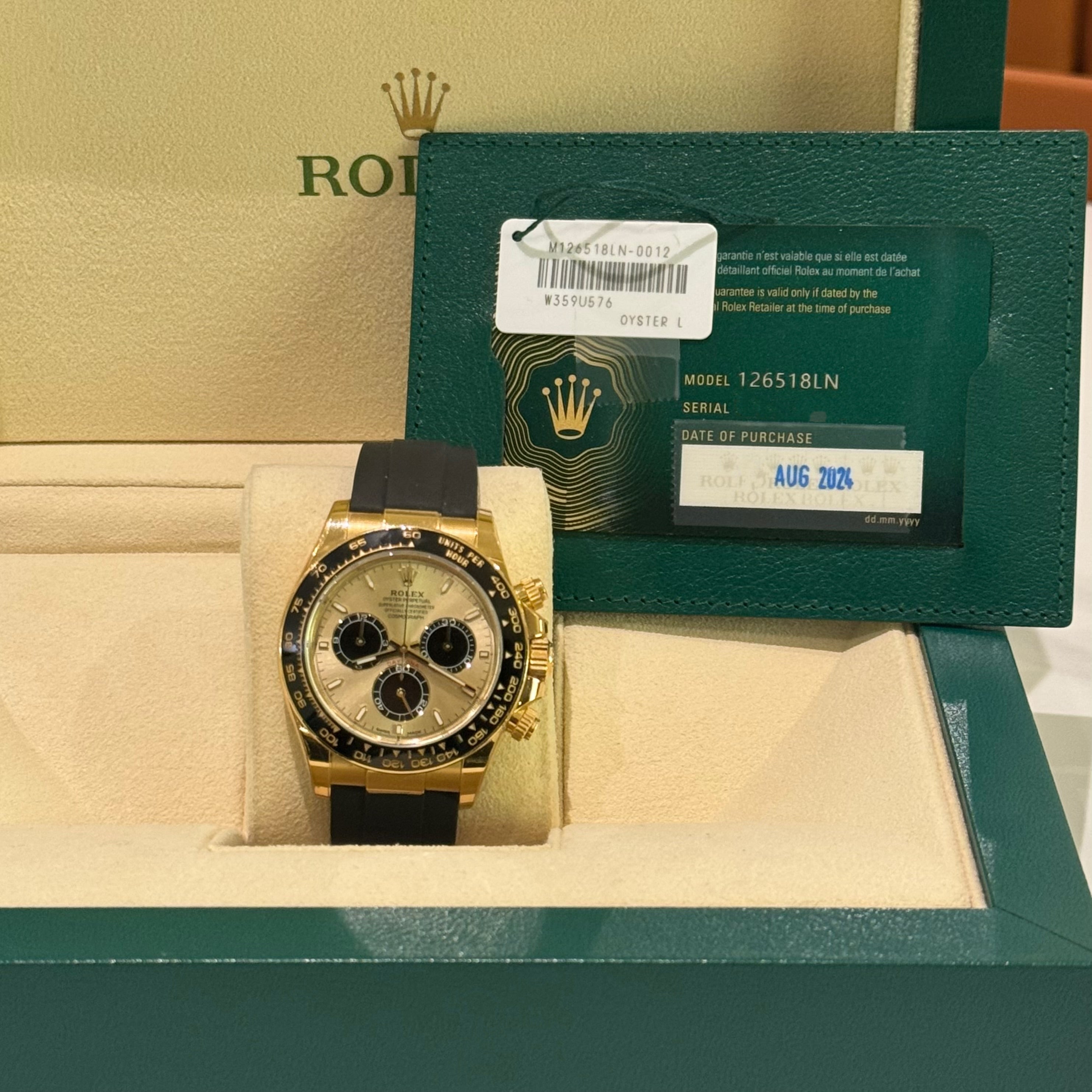 ROLEX OYSTER PERPETUAL 126518LN