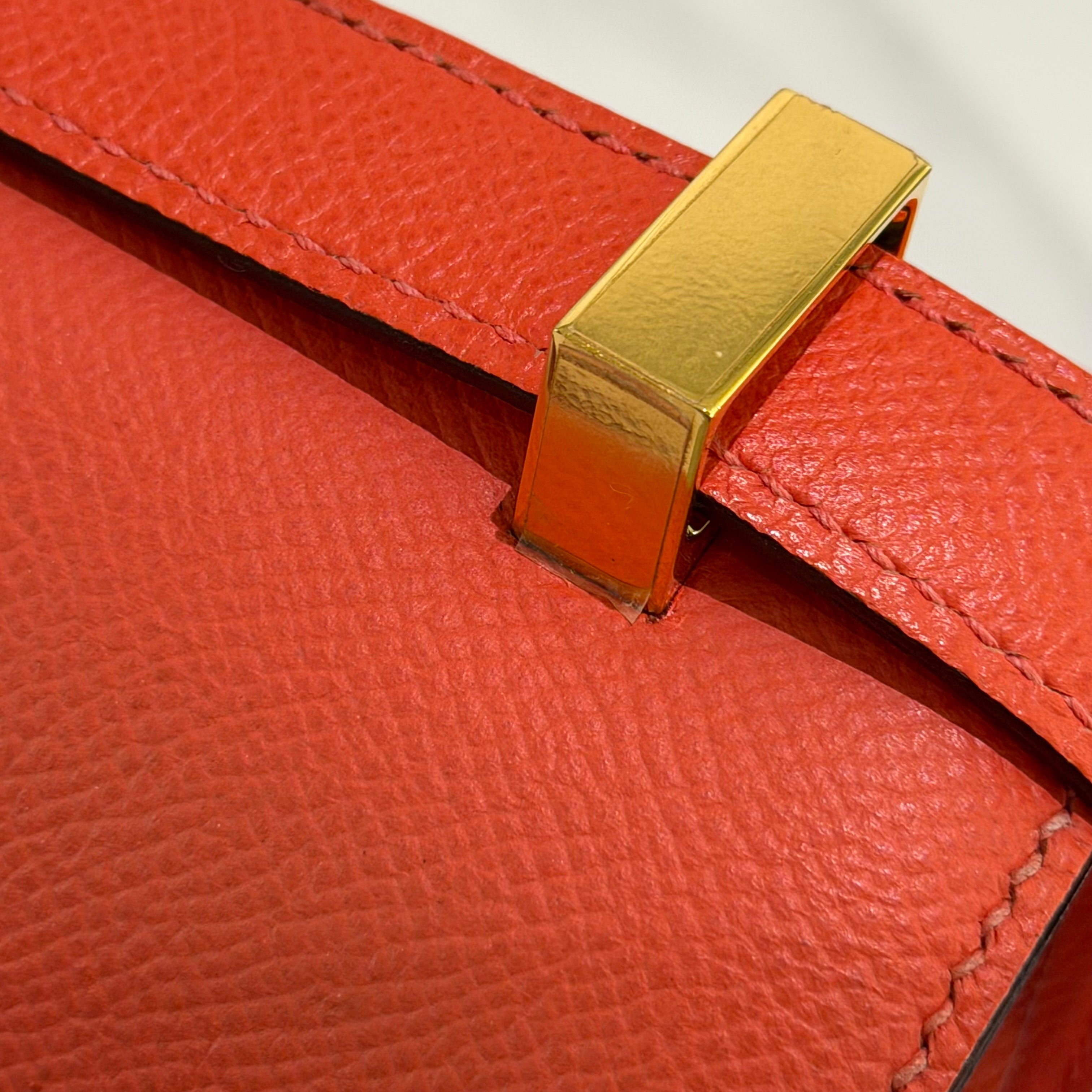 Hermes Constance 24 Rose 5T with Gold Hardware