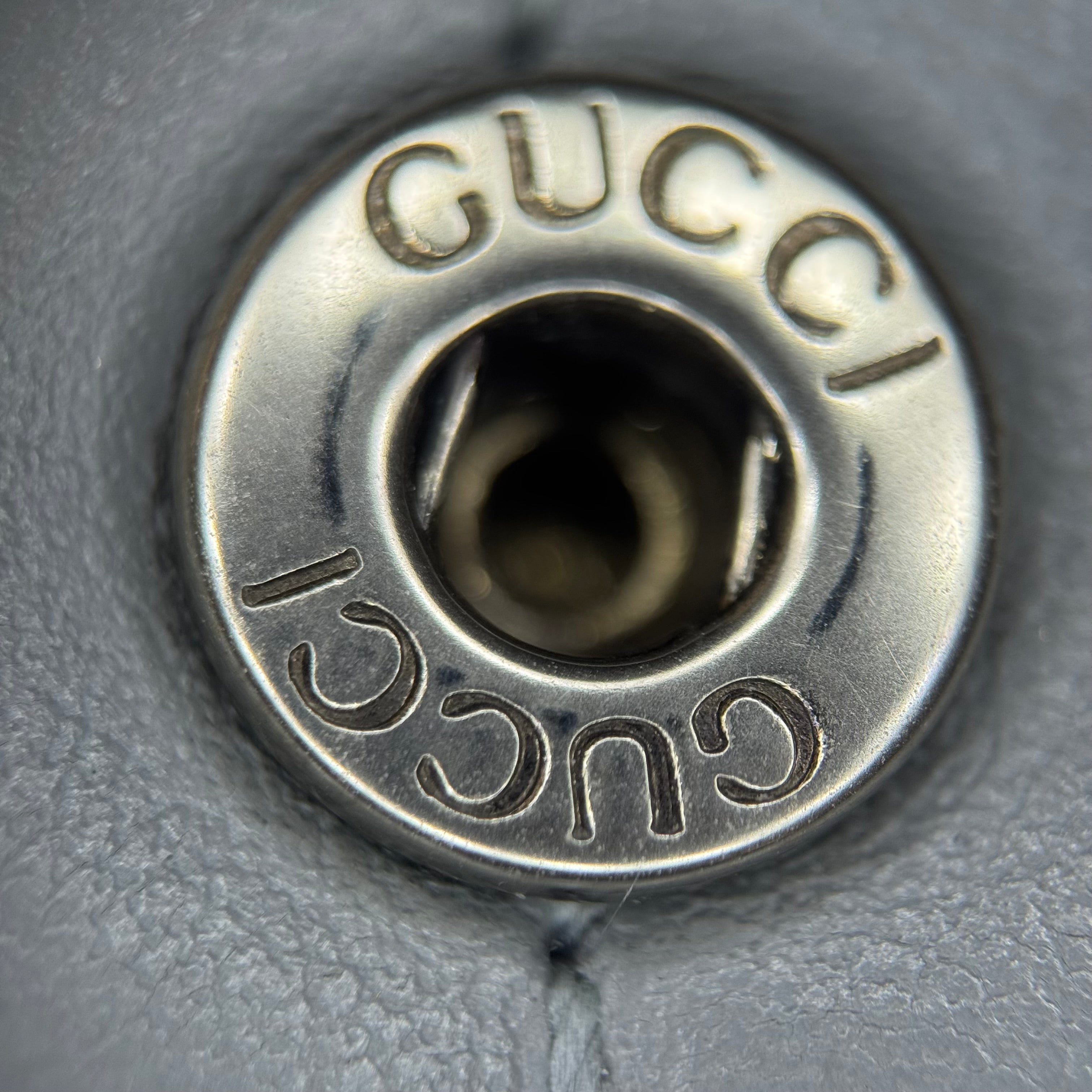 GUCCI MARMONT MINI CHAIN BAG IN SILVER GREY