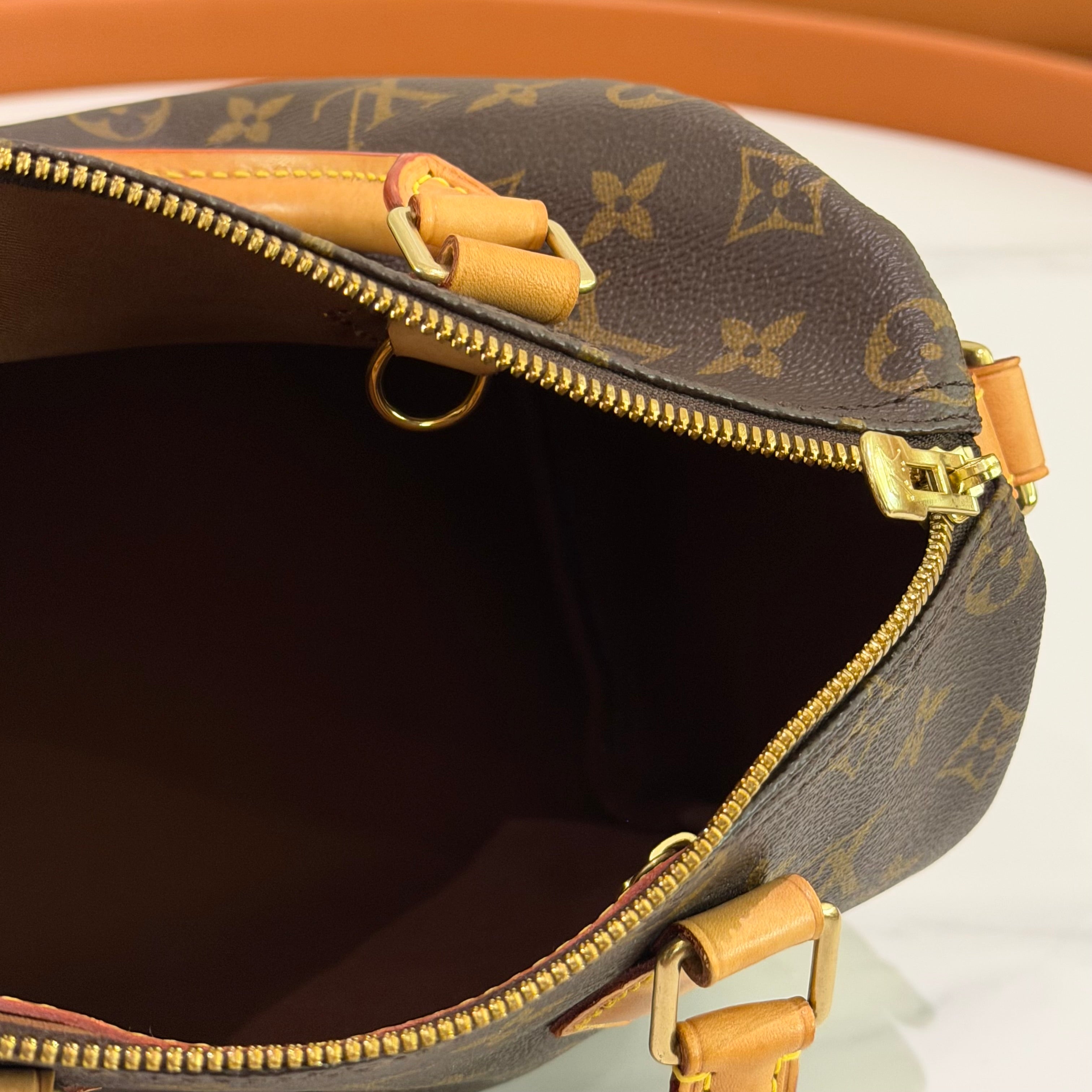 LOUIS VUITTON Speedy Bandoulière 25 Damier Ebene Canvas
