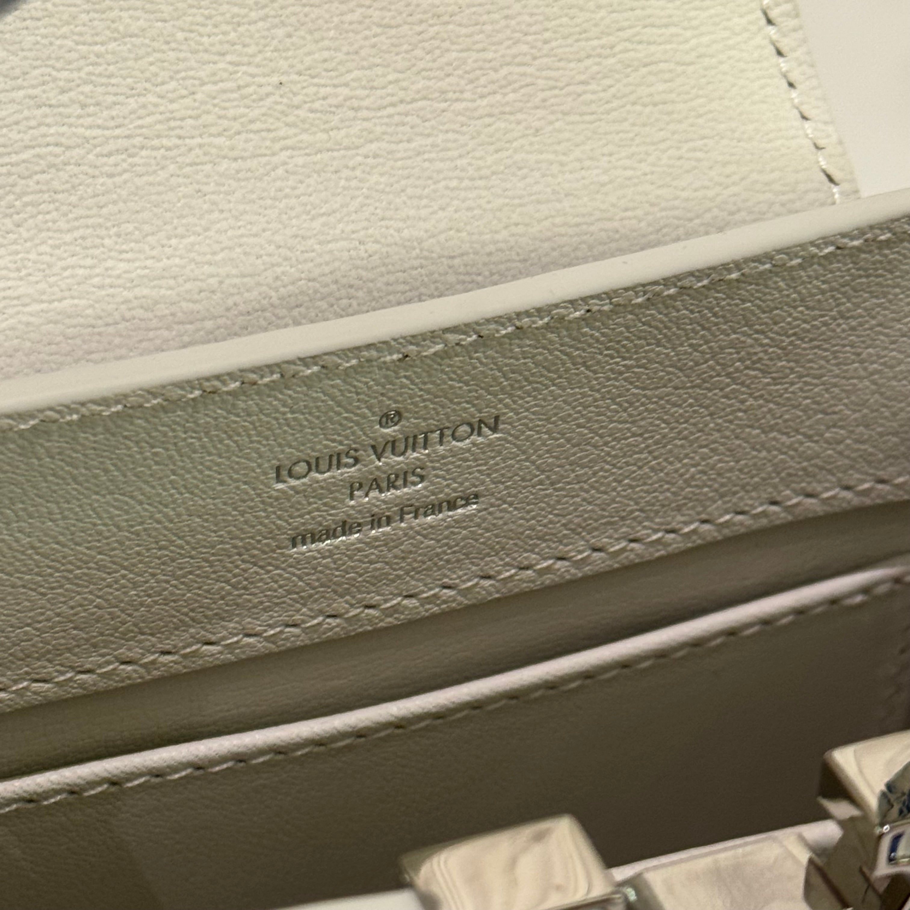LOUIS VUITTON CAPUCINES MINI GRADIENT BLUE CROCODILE LEATHER