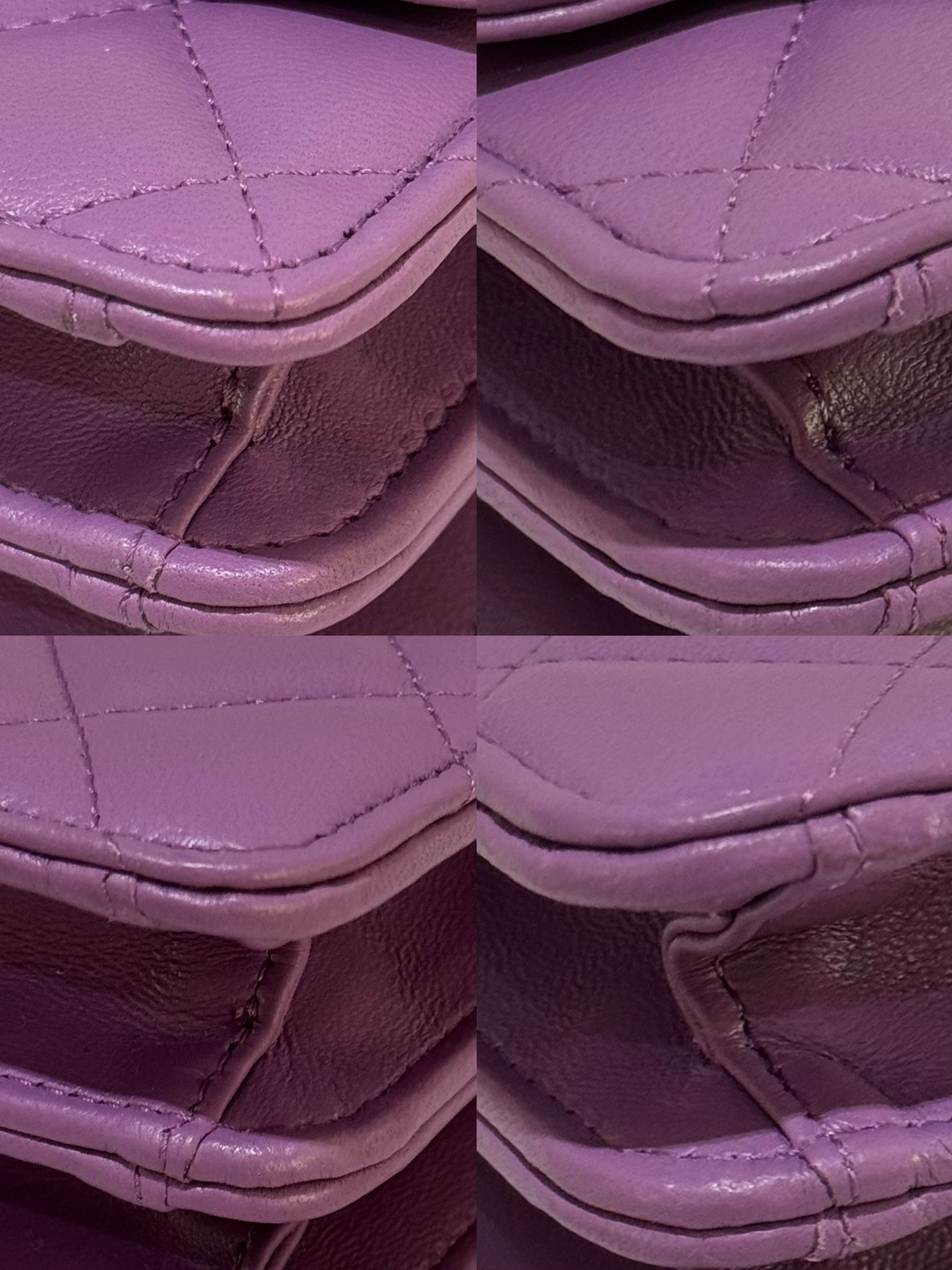CHANEL 22S MINI BAG PURPLE