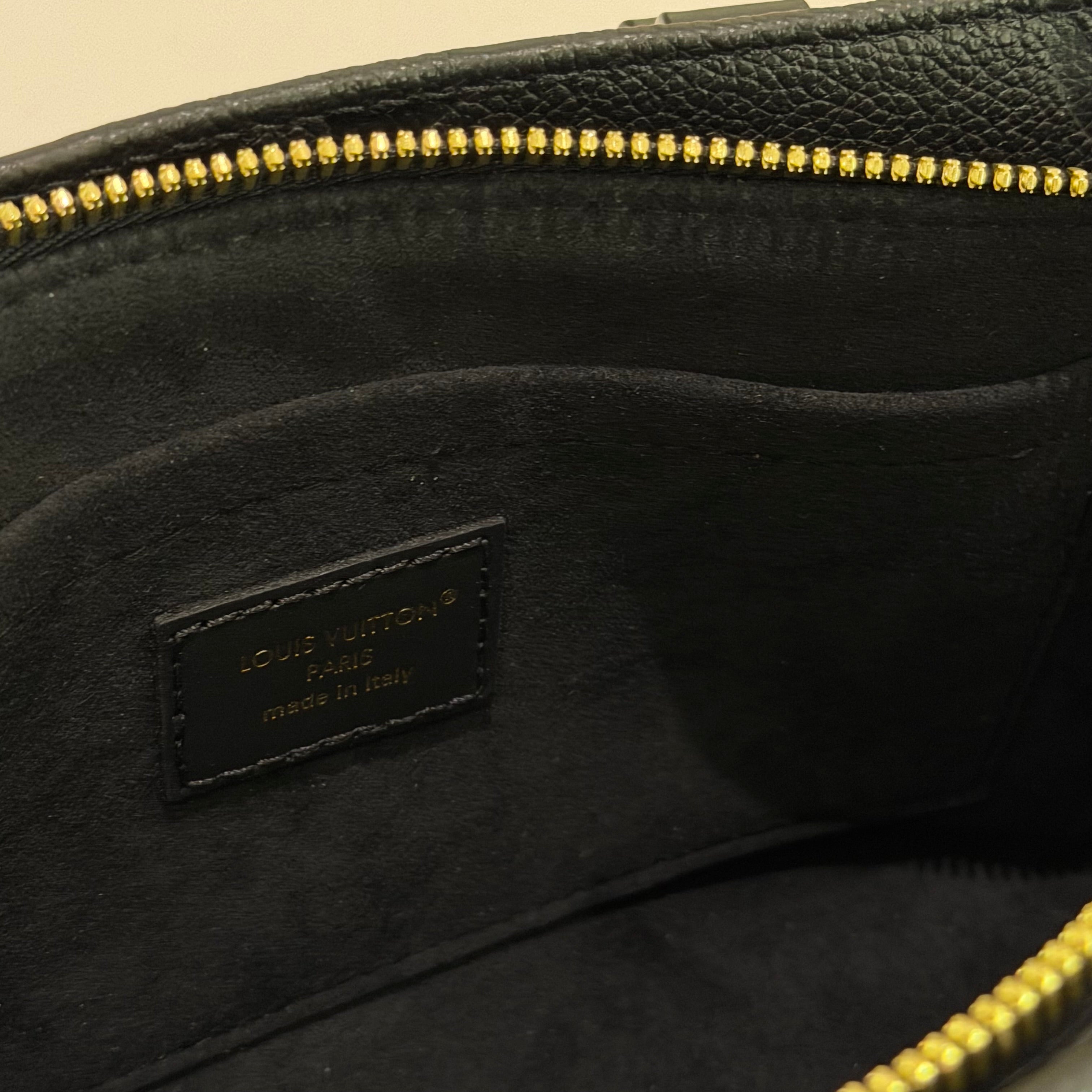 LOUIS VUITTON ON THE GO HORIZONTAL BLACK MONOGRAM (CHIP VERSION)