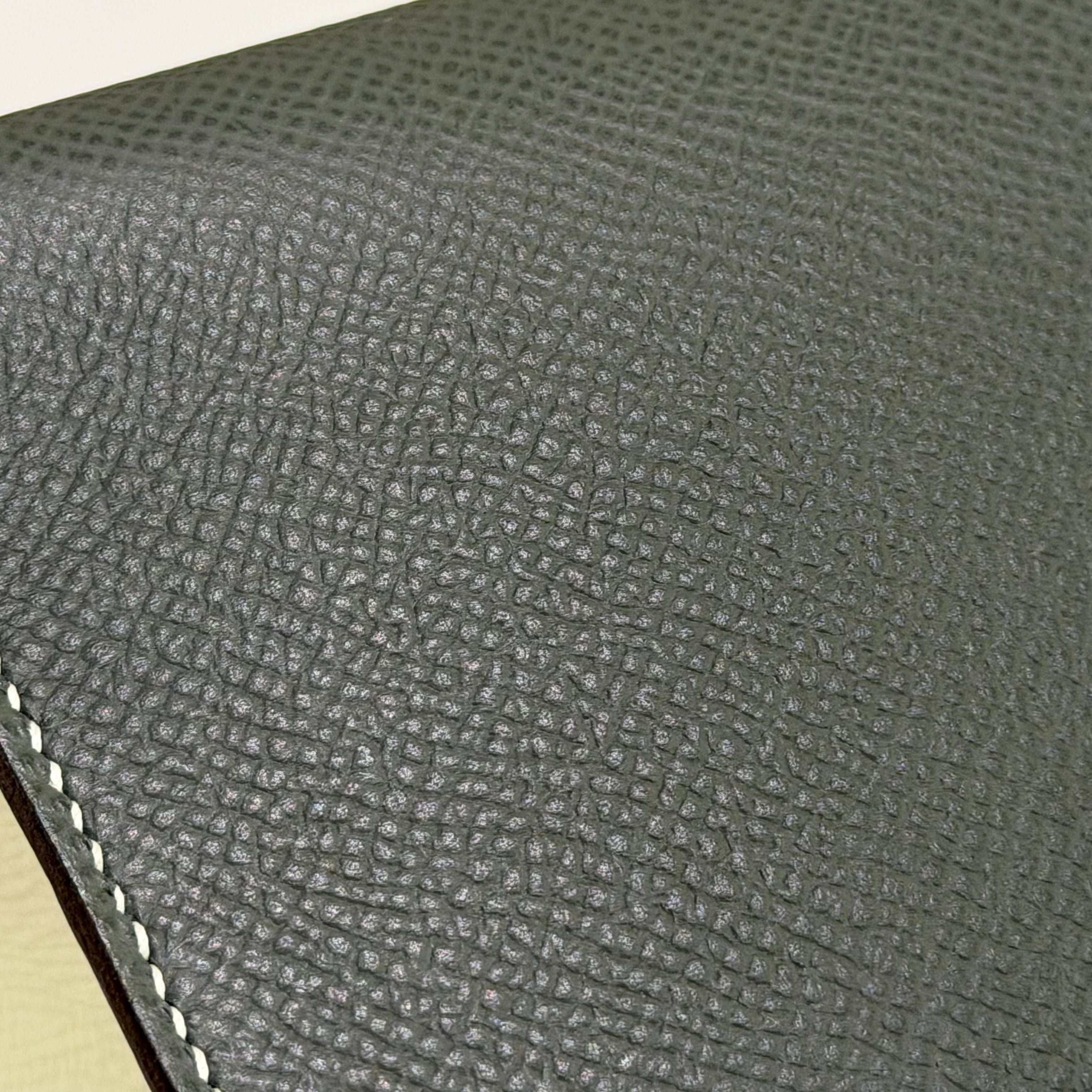 HERMÈS KELLY 25 SO GRIS ÉTAIN WITH SILVER HARDWARE EPSOM LEATHER (STAMP K)