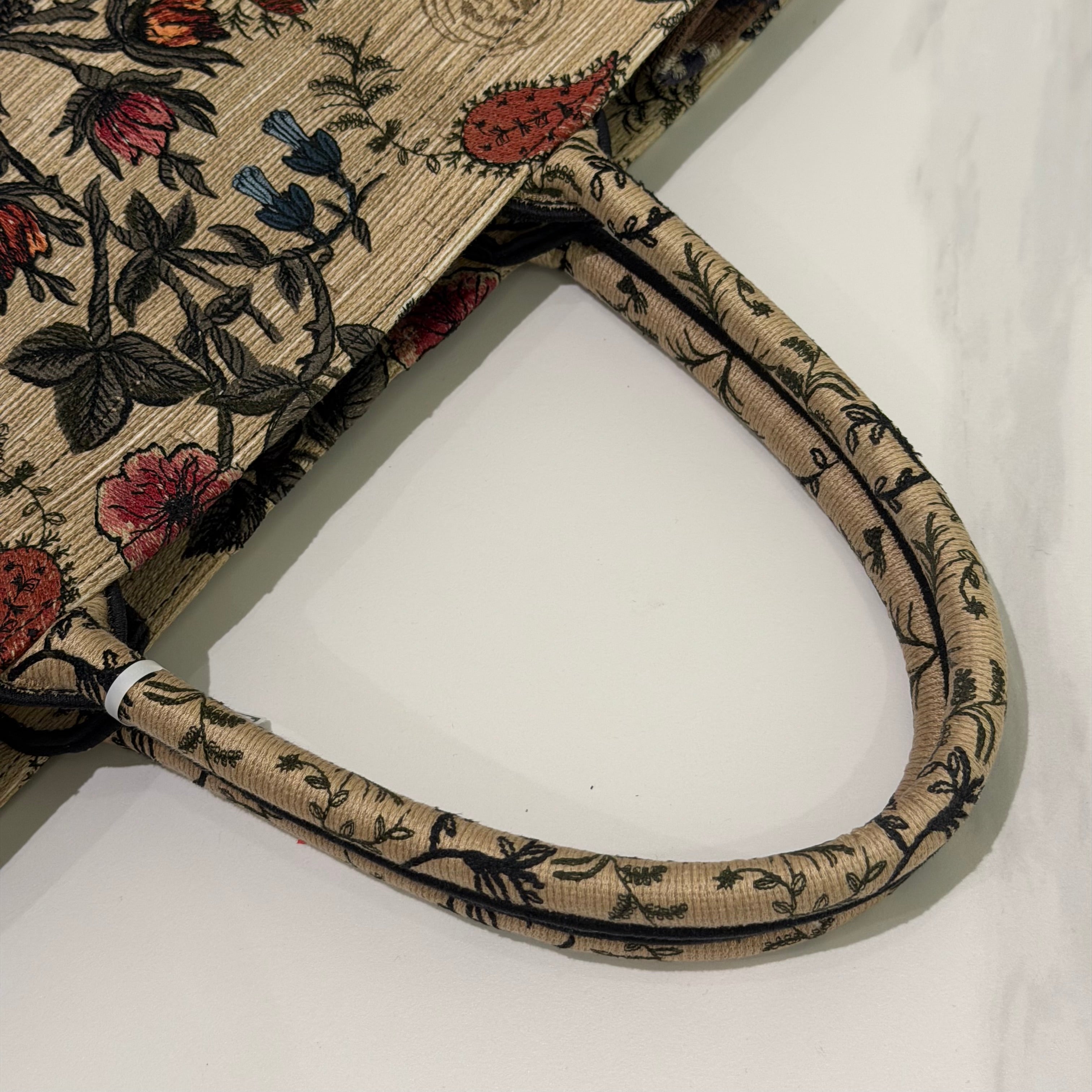 Dior Floral Embroidered Tote Bag Large | DIOR
