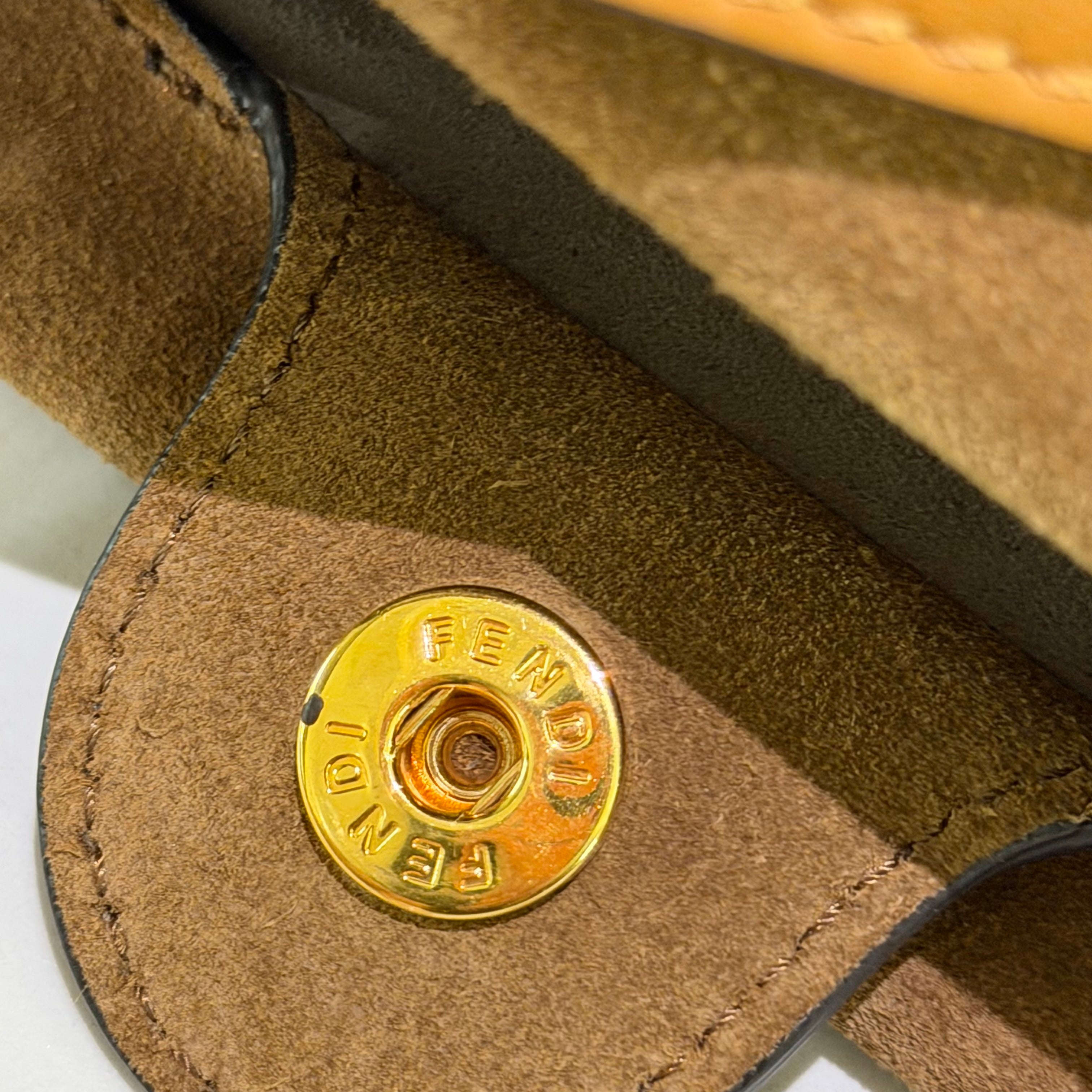 Fendi Flip Leather & Suede Tote Bag | FENDI