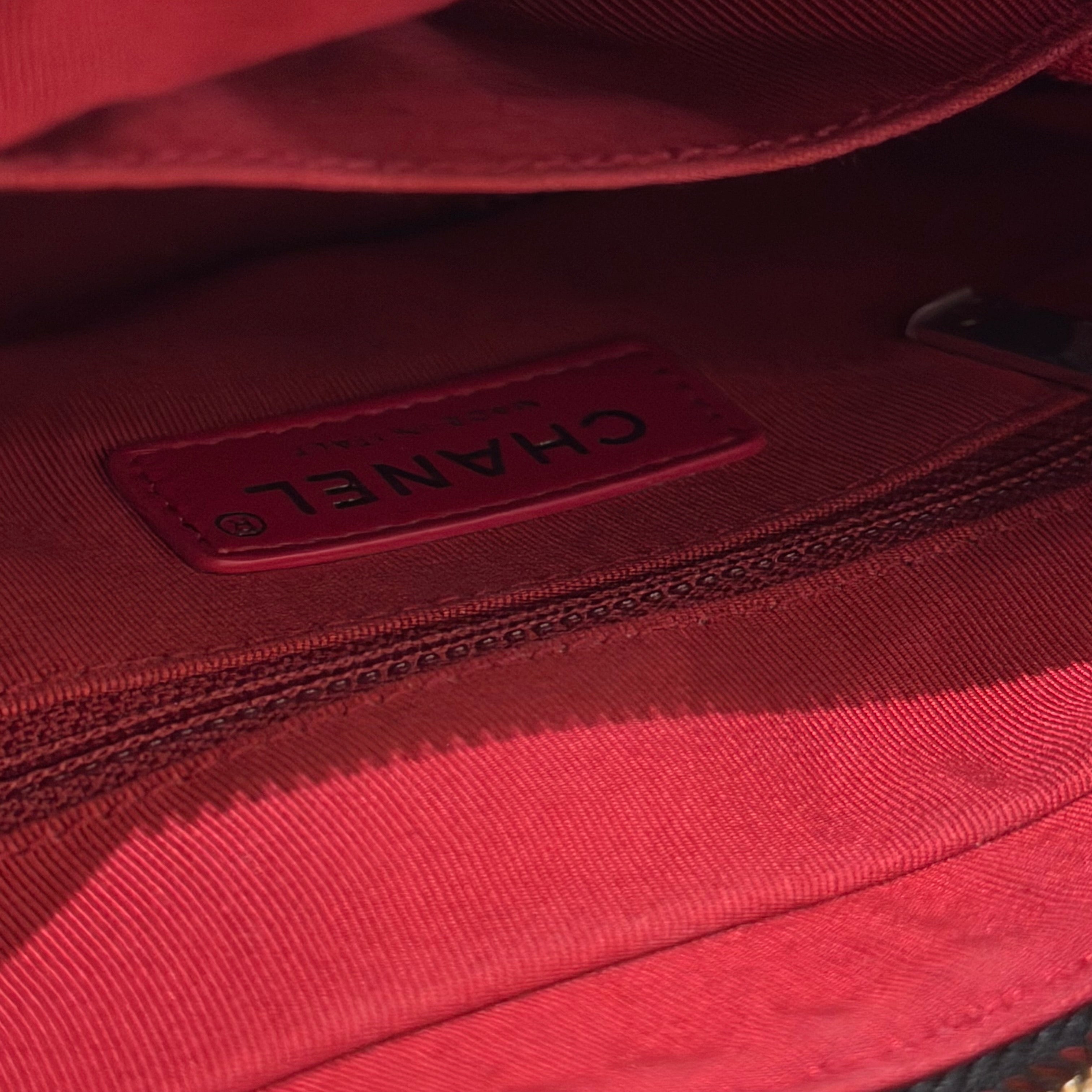 Chanel Gabrielle Small Black with Gold Hardware