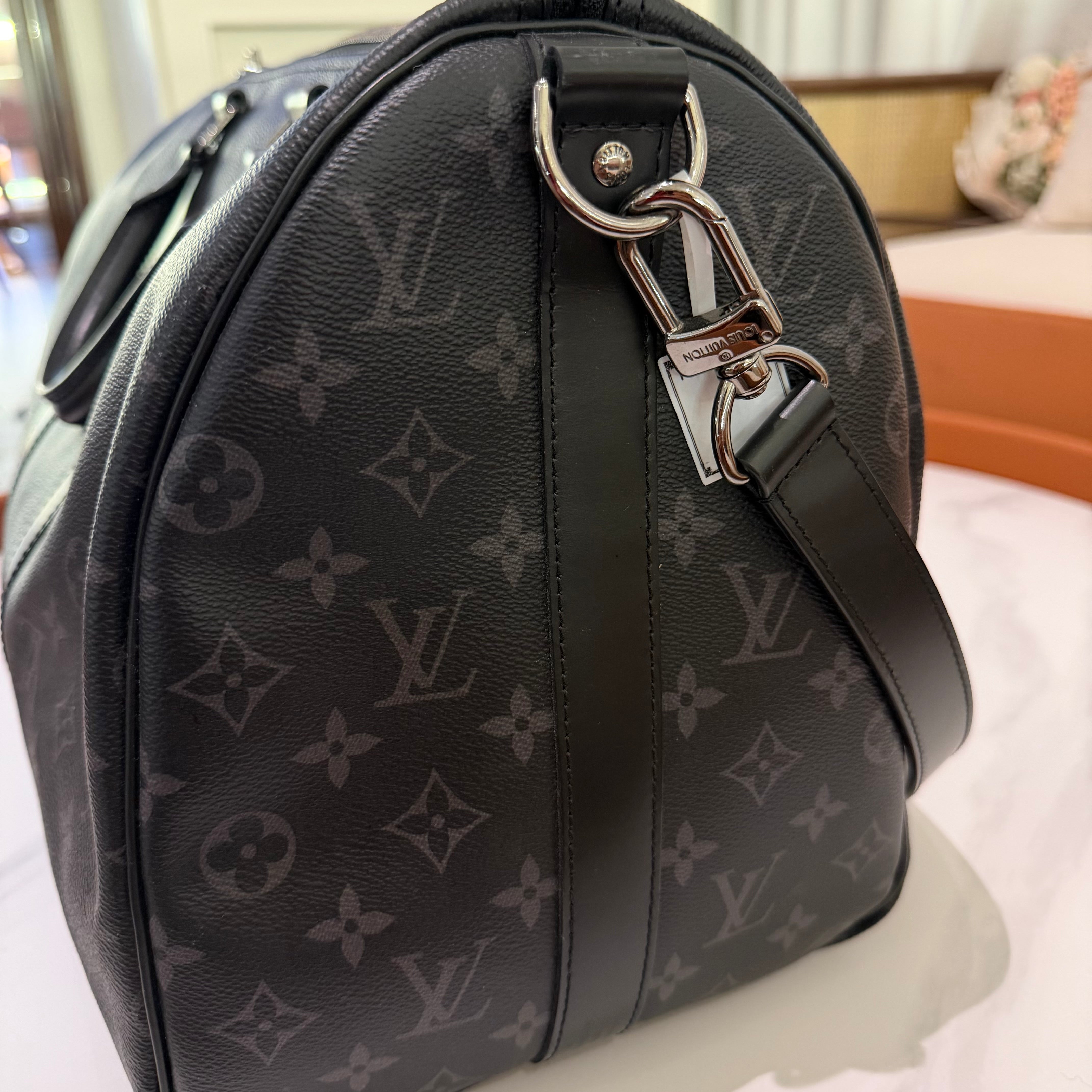 Louis Vuitton Keepall 45 Black Monogram