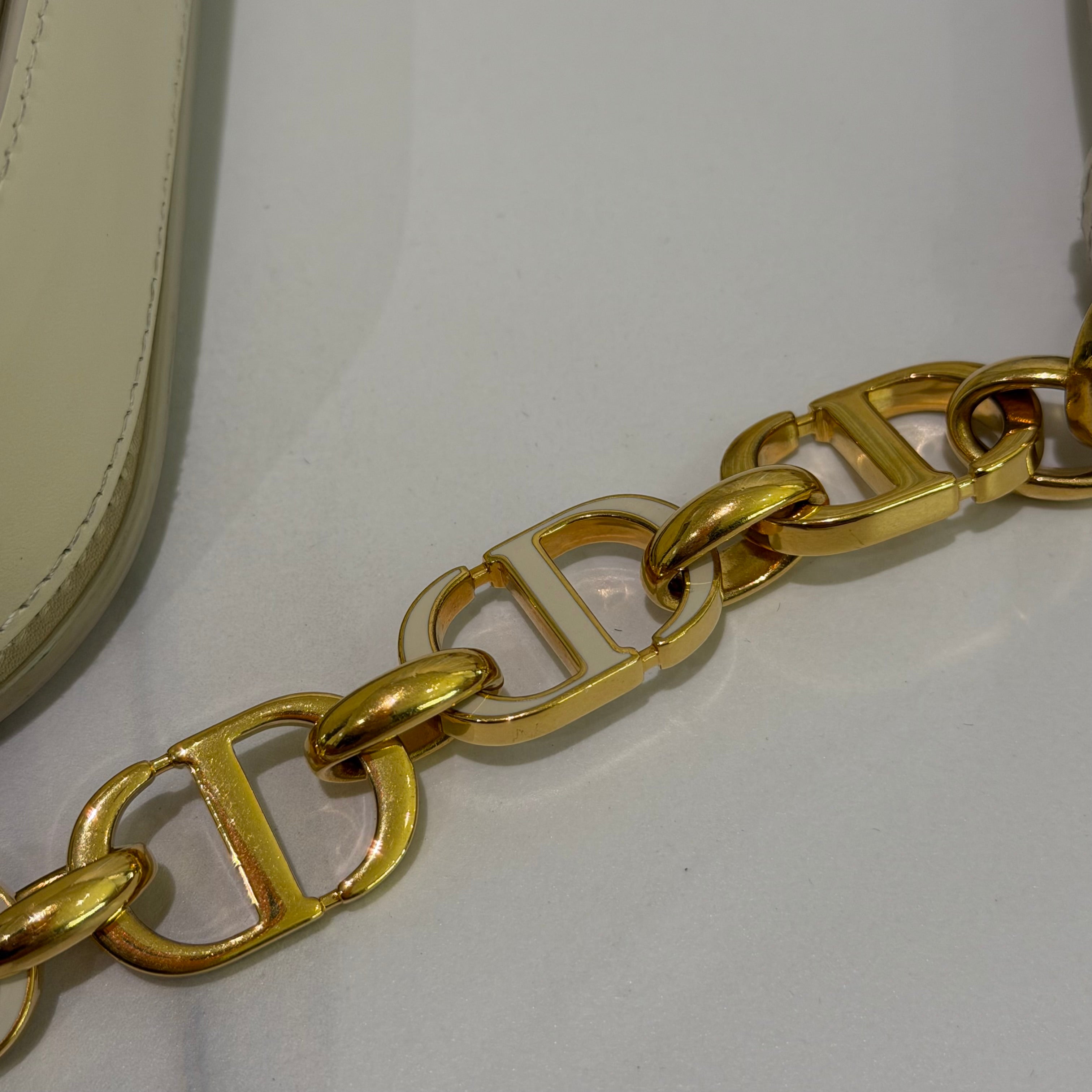 Dior Montaigne Flap Smooth Leather Shoulder Crossbody Bag