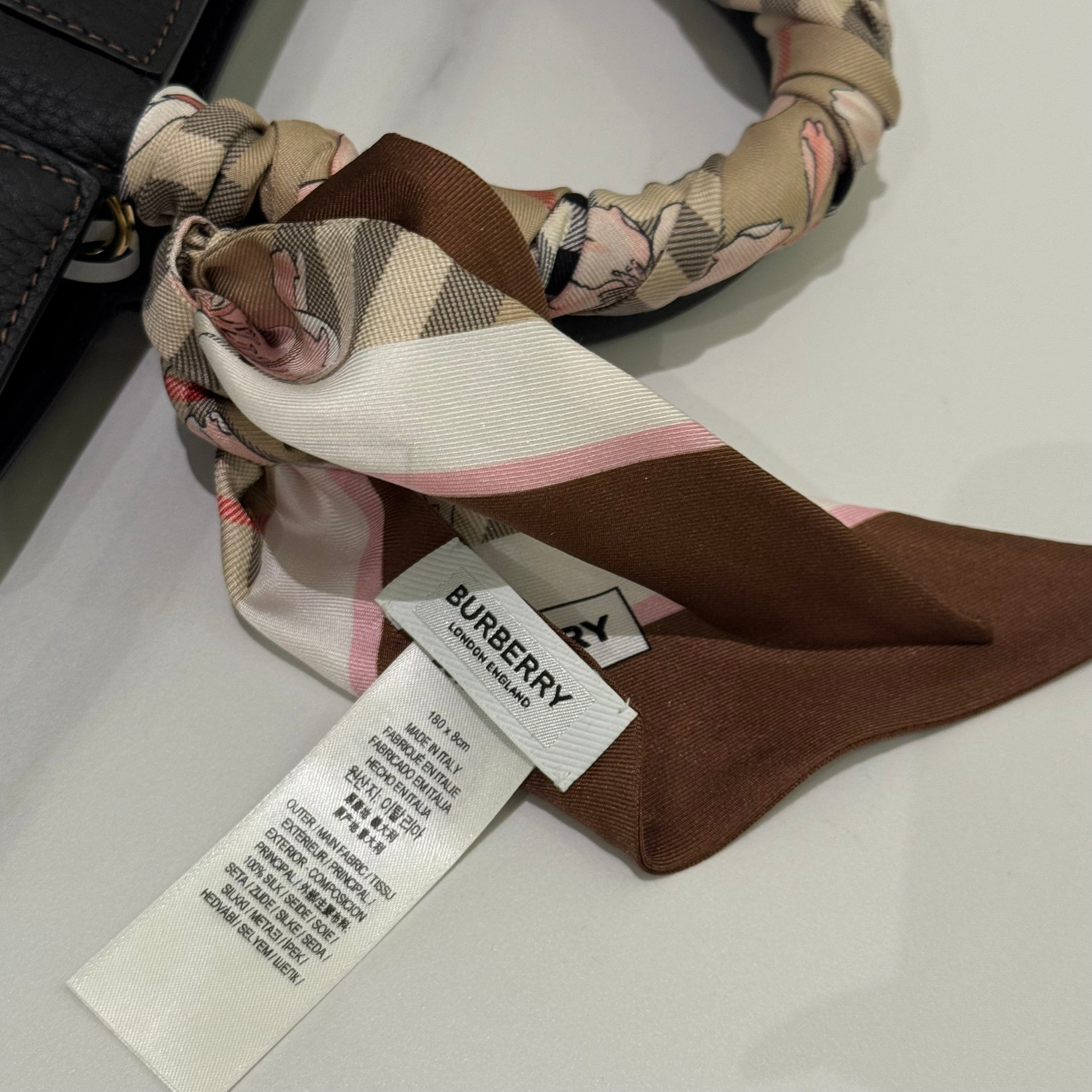 BURBERRY MINI FRANCES TOP HANDLE BAG