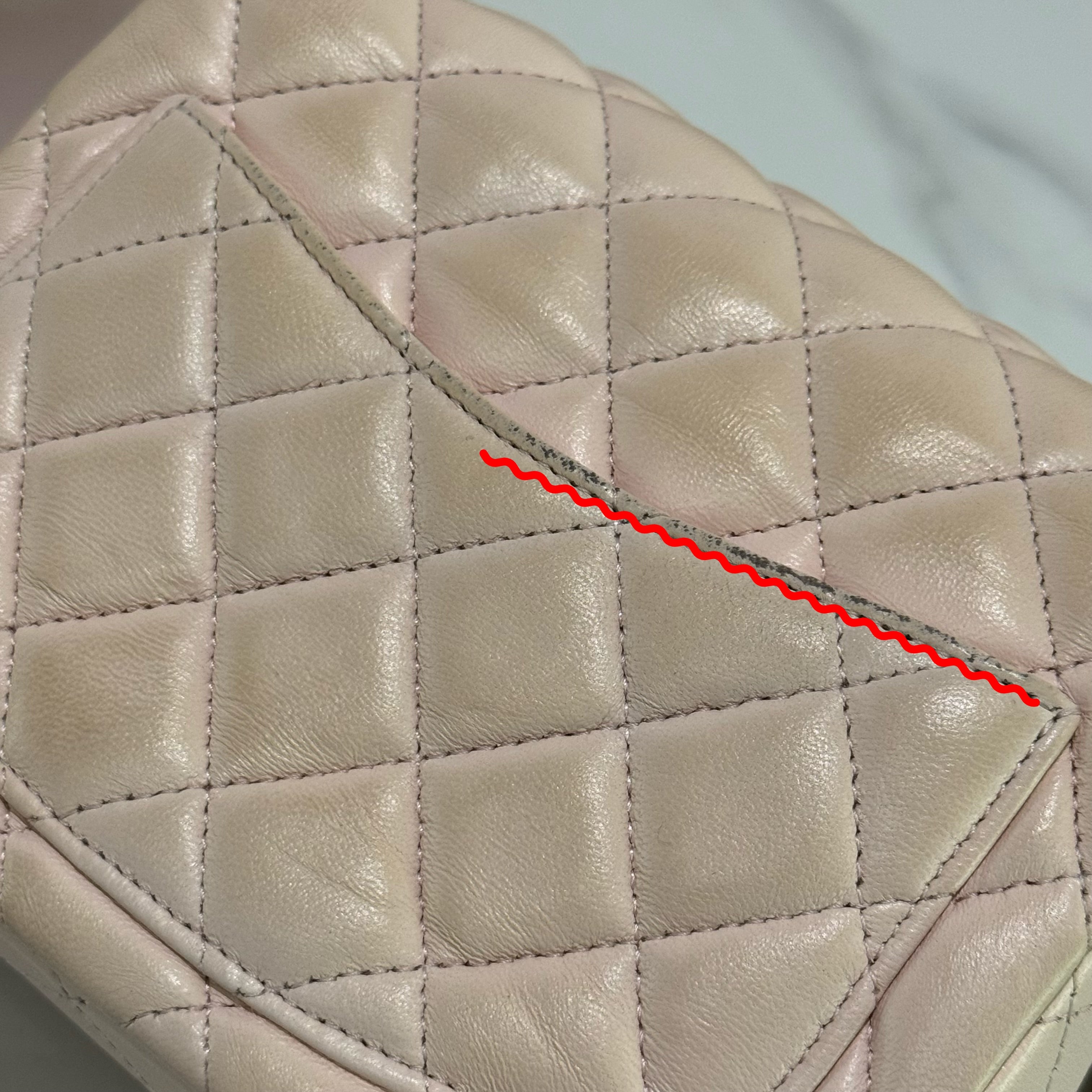 CHANEL CF MINI PINK LAMBSKIN RECTANGLE FLAP BAG WITH MICROCHIP