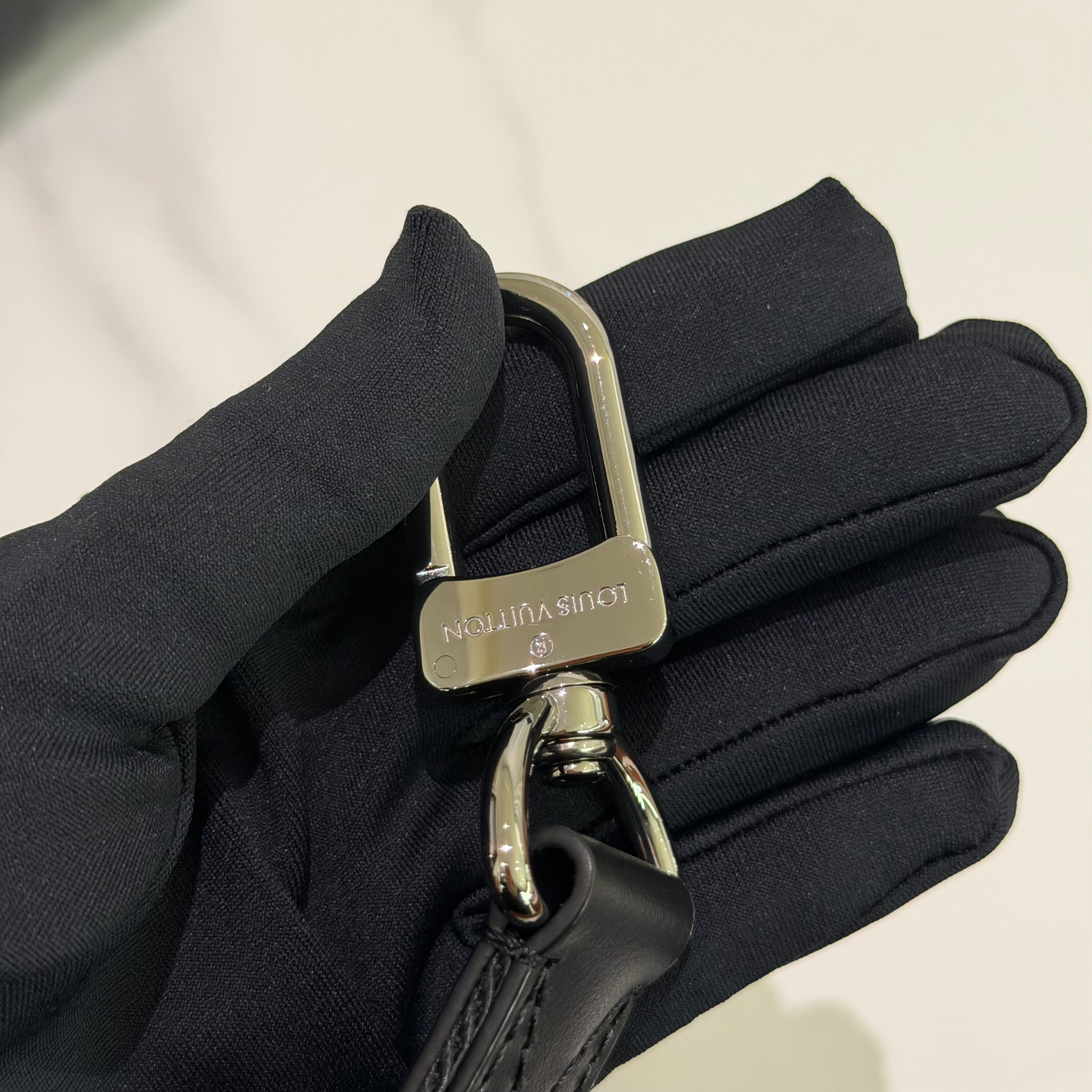 Louis Vuitton Keepall Black Monogram “Black Warrior” (Chip Model)