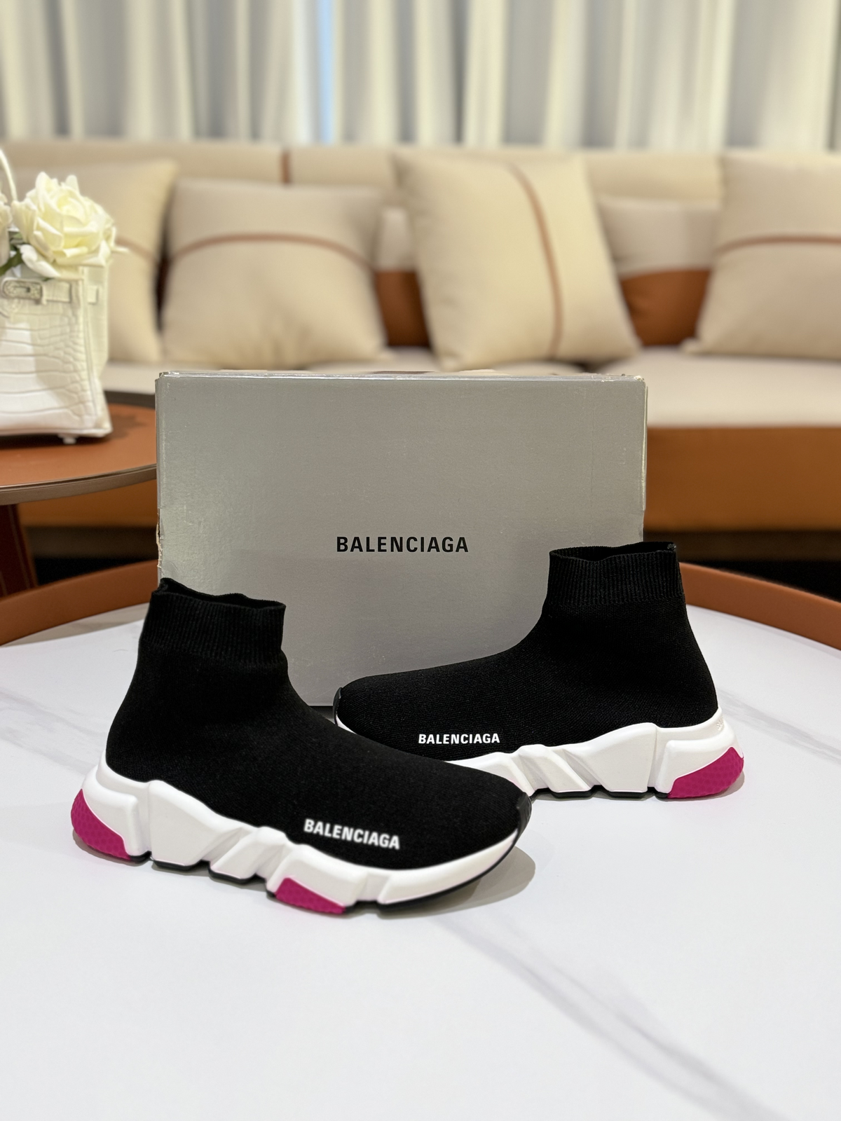 BALENCIAGA SPEED RECYCLED KNIT SNEAKER