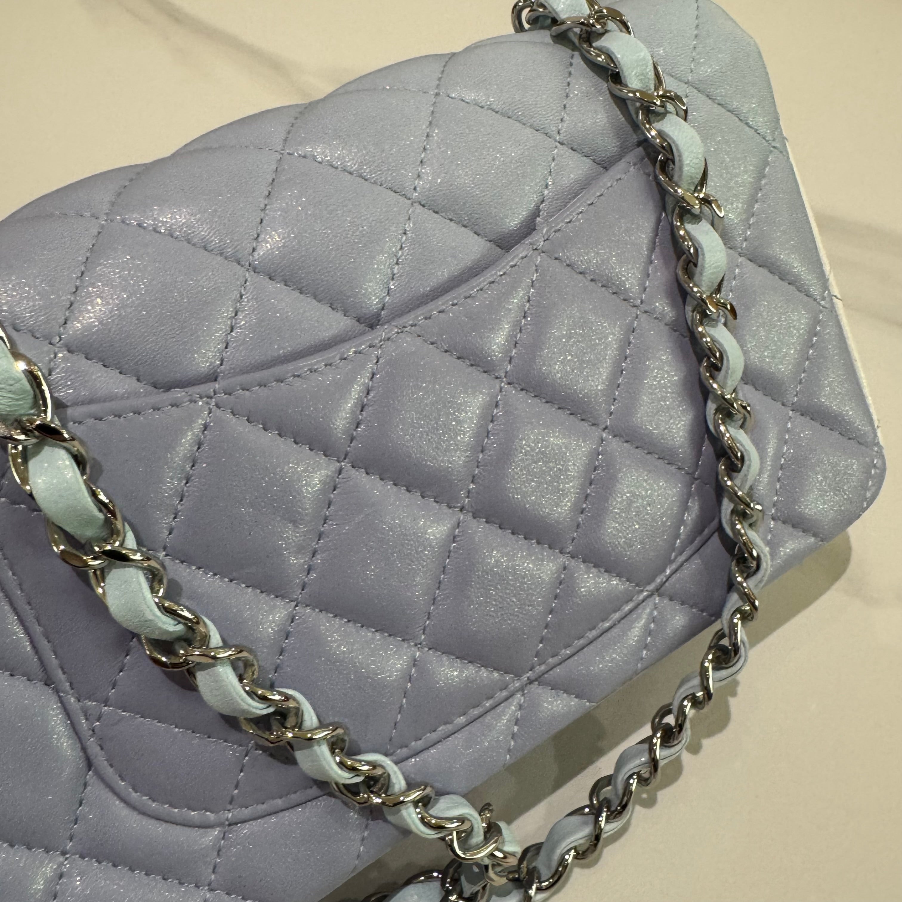 CHANEL CF MINI GRADIENT LAMBSKIN BAG – CHIP VERSIO