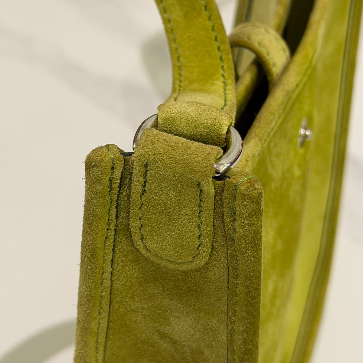 Hermes Mini Evelyne Suede (Stamp H)