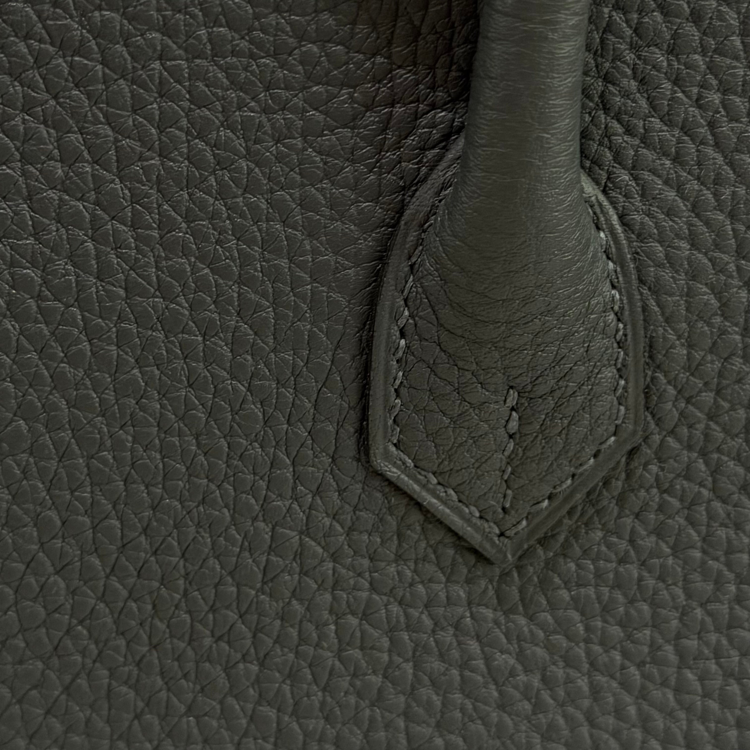 Hermes Birkin 25 Togo Gris Misty with Gold Hardware (Stamp G)