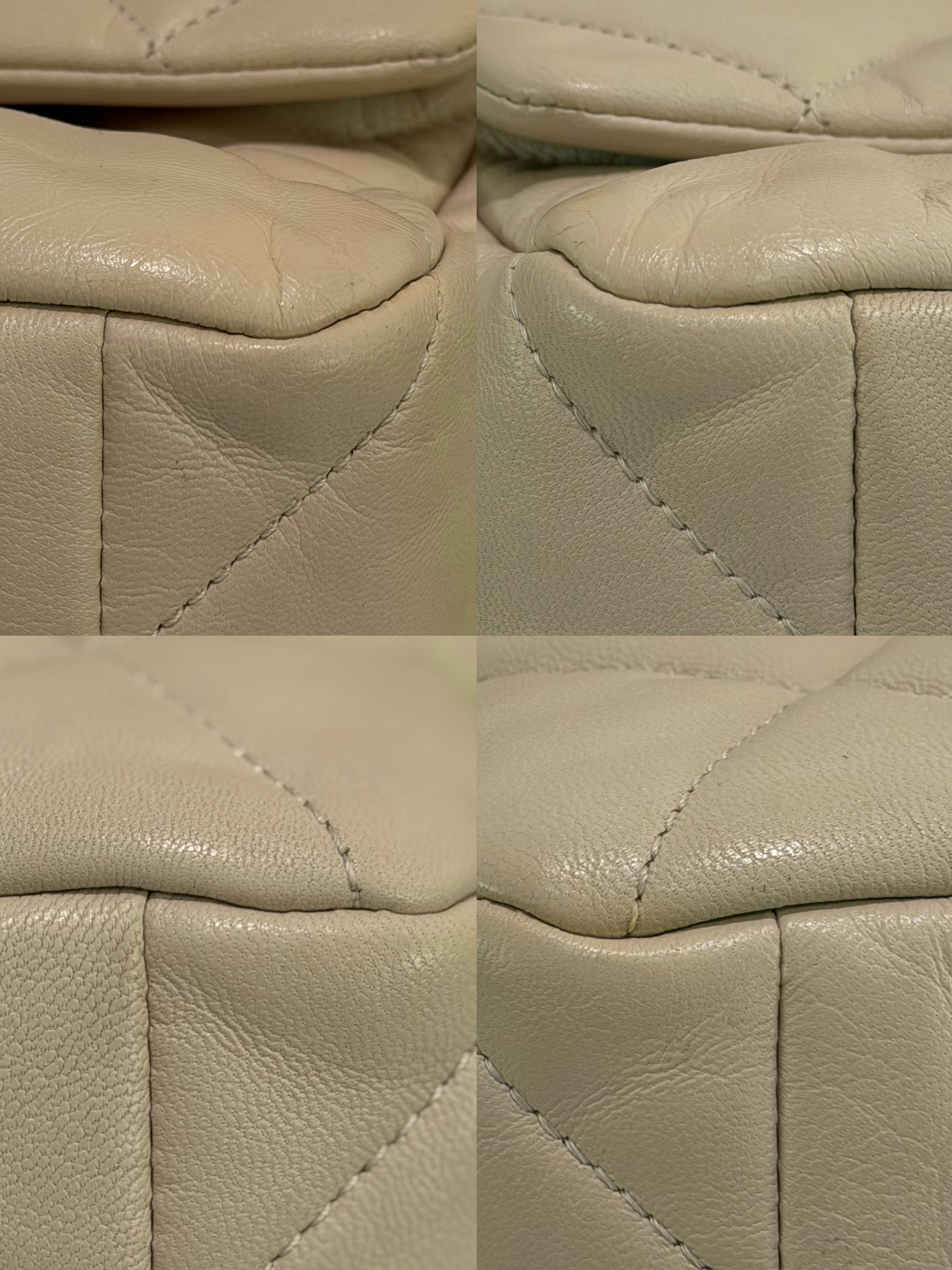Chanel 19 Bag Medium Beige Quilted Lambskin with Gold Chain | CHANEL