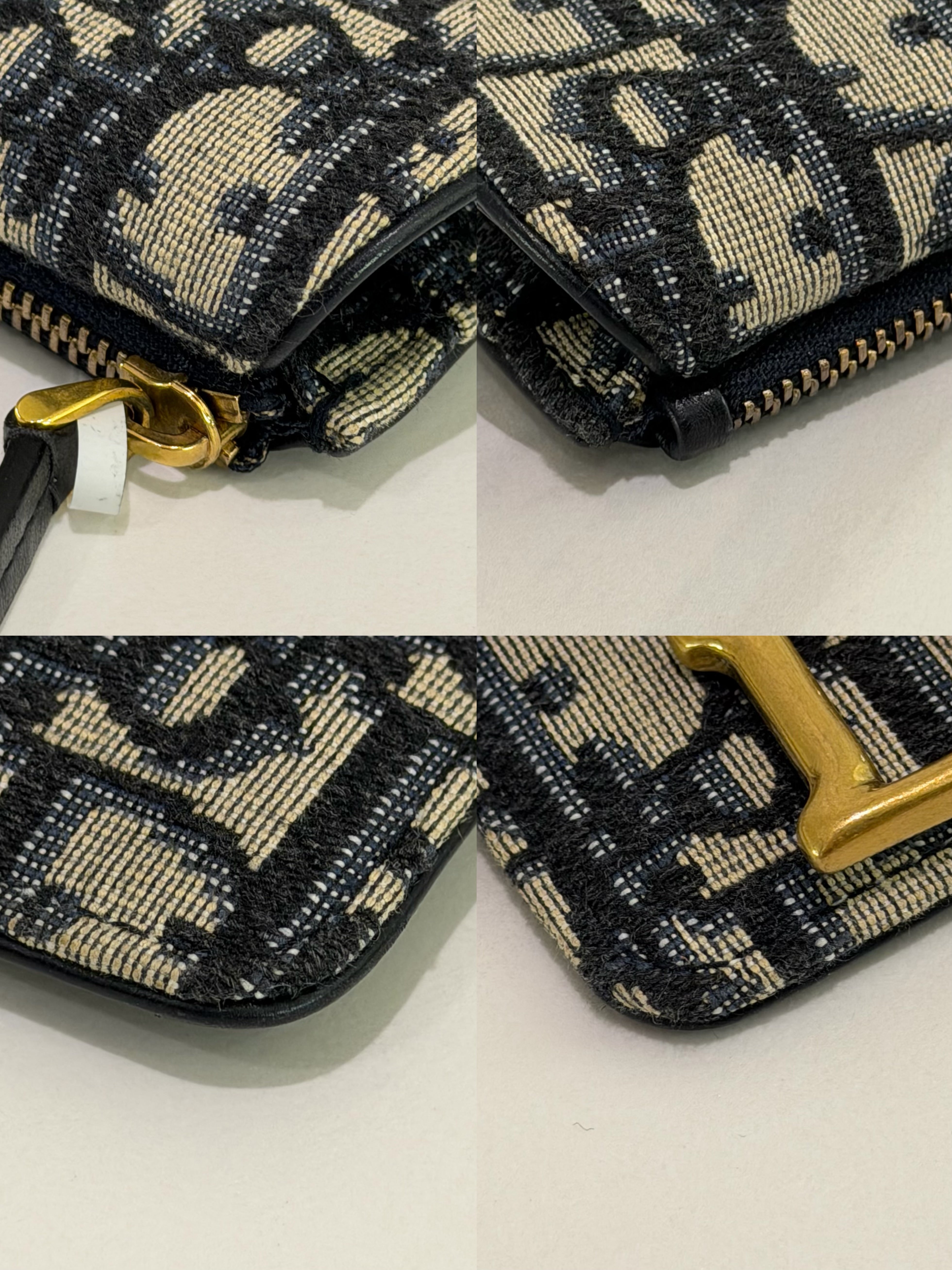 DIOR Saddle Oblique Long Wallet