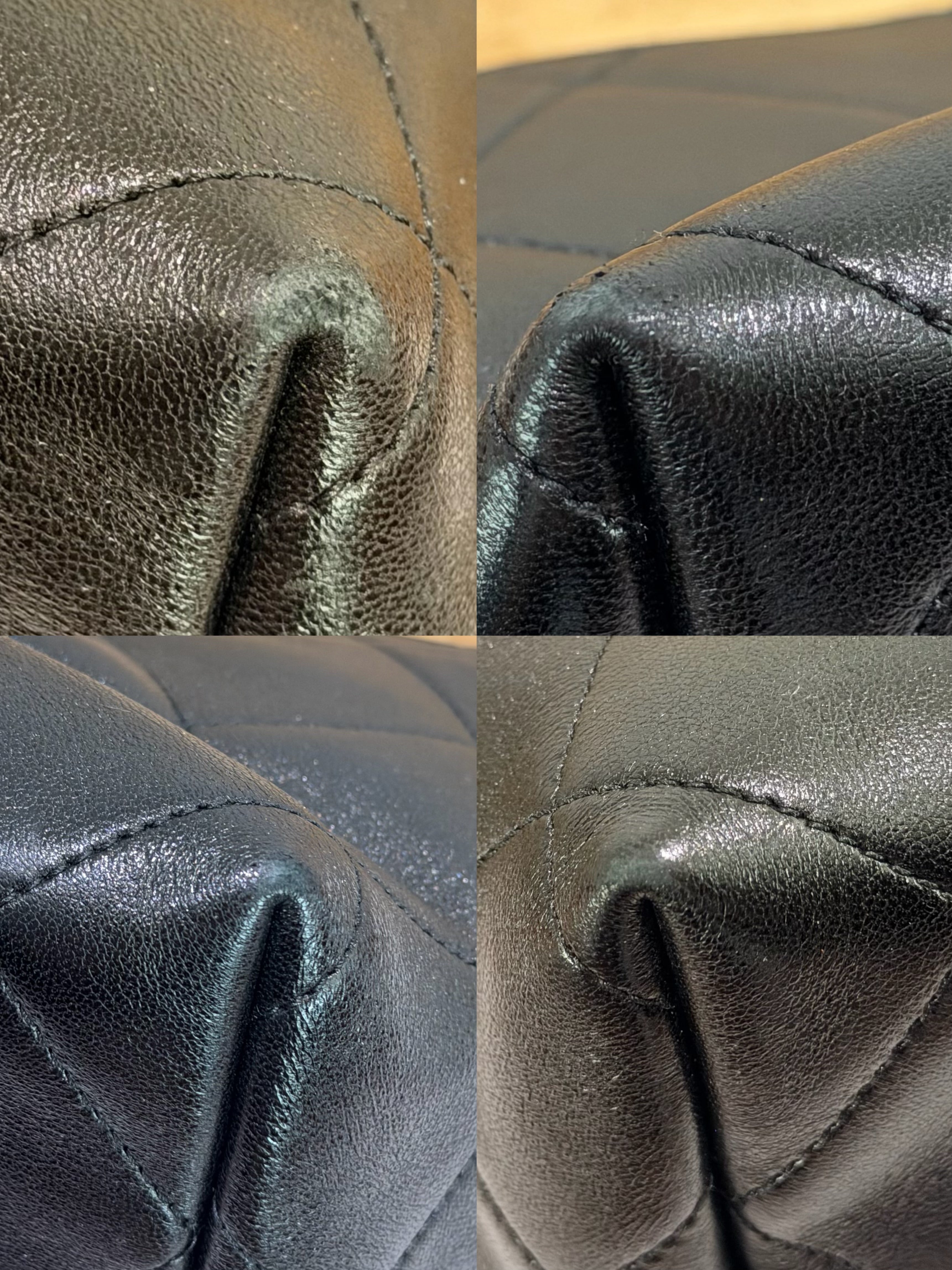 CHANEL 25A Hobo Suede & Black Vertical Quilted Handbag with Gold Chain