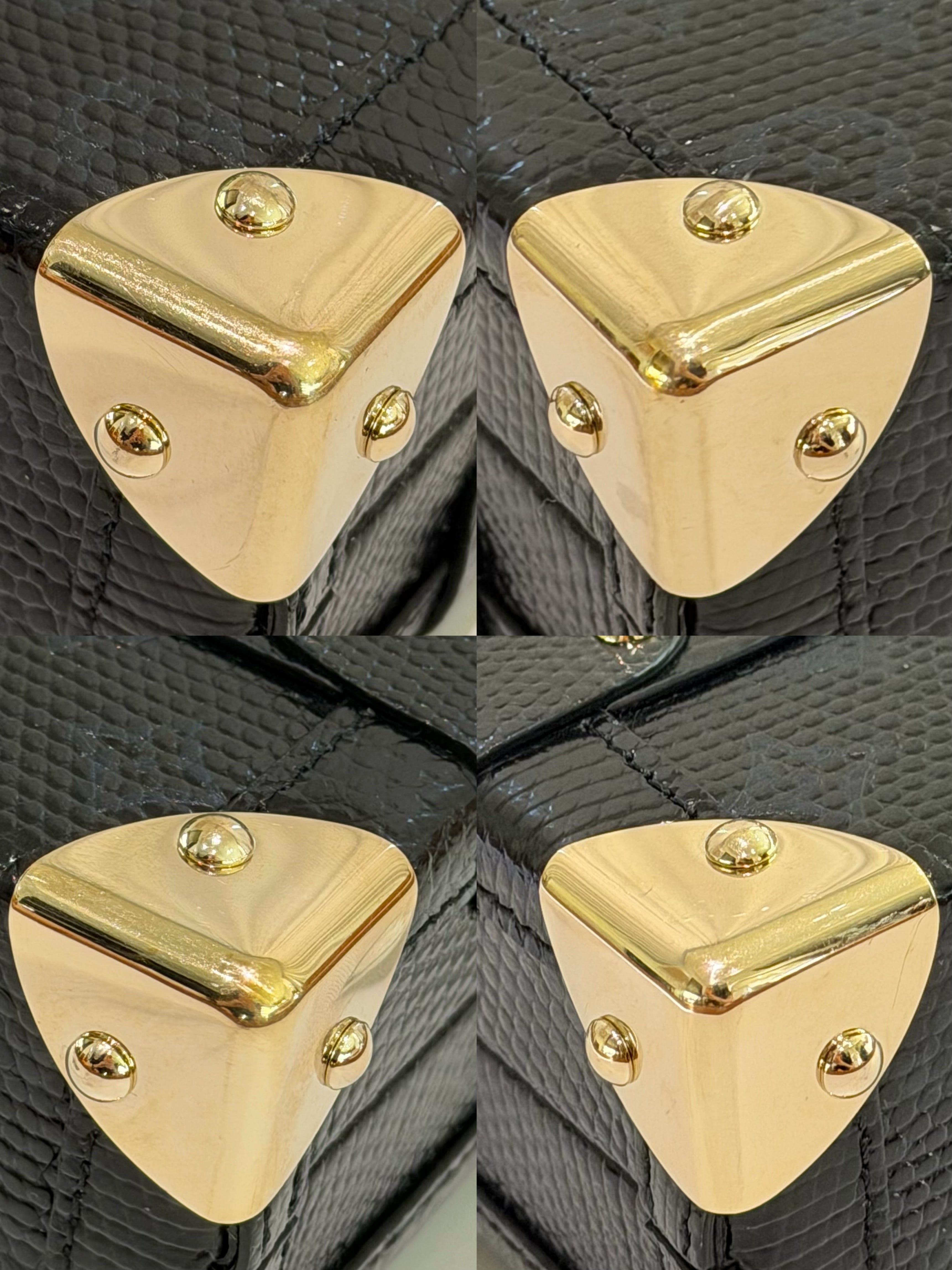 Louis Vuitton Black Lizard Leather Hard Case