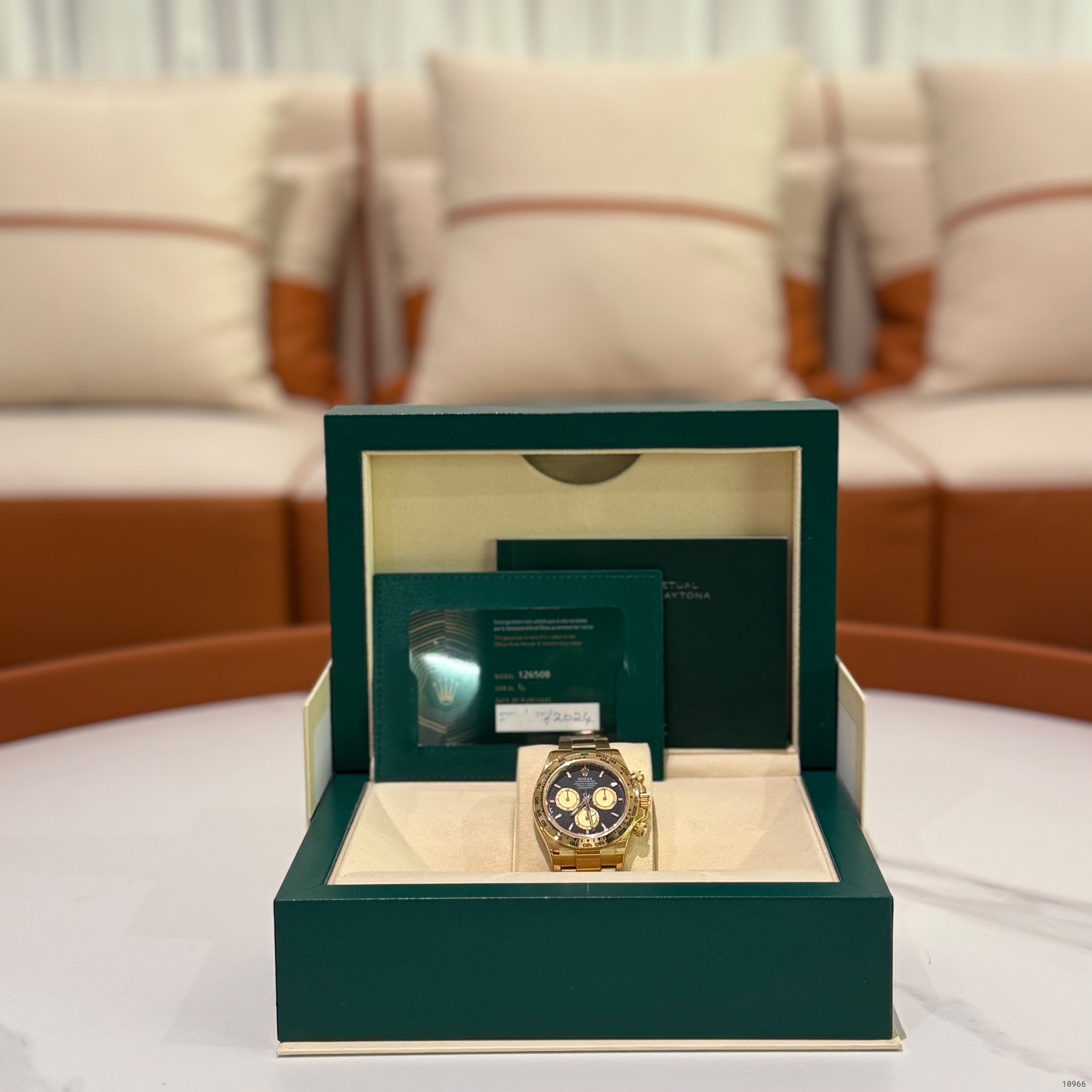 ROLEX DAYTONA 126508 YELLOW GOLD