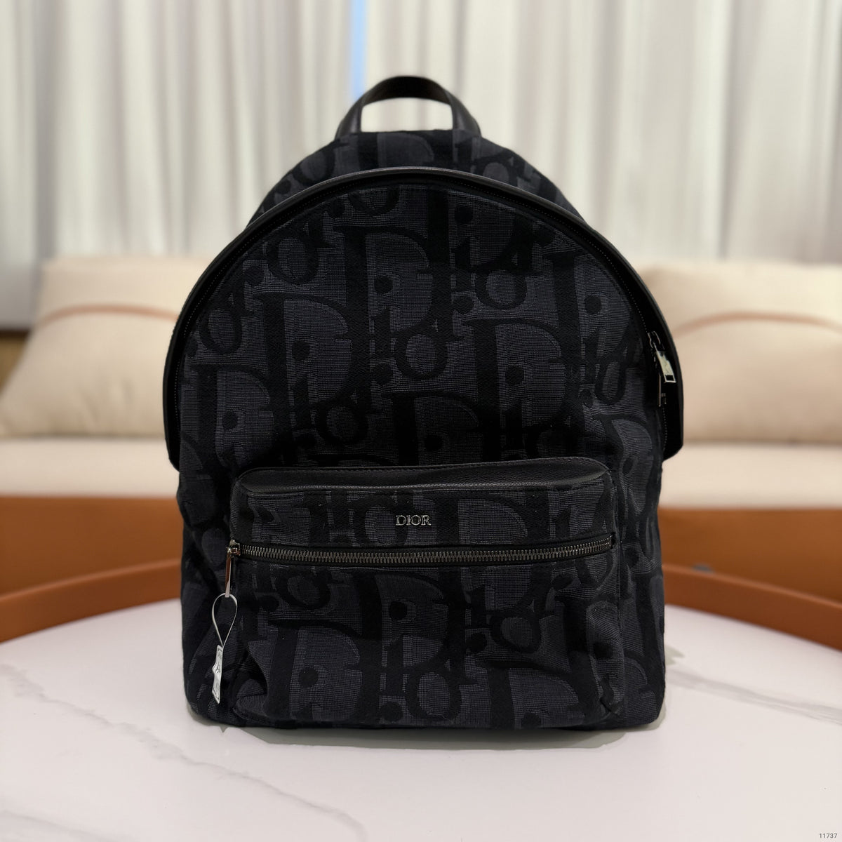 Dior Rider Large Black Oblique Backpack | DIOR