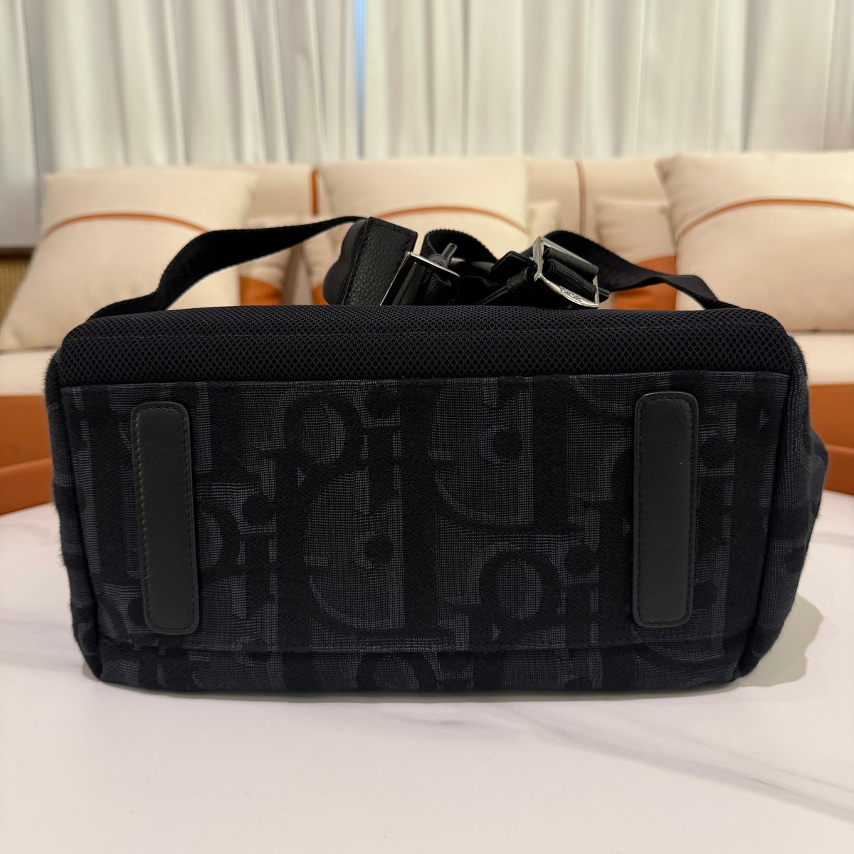 Dior Rider Large Black Oblique Backpack | DIOR