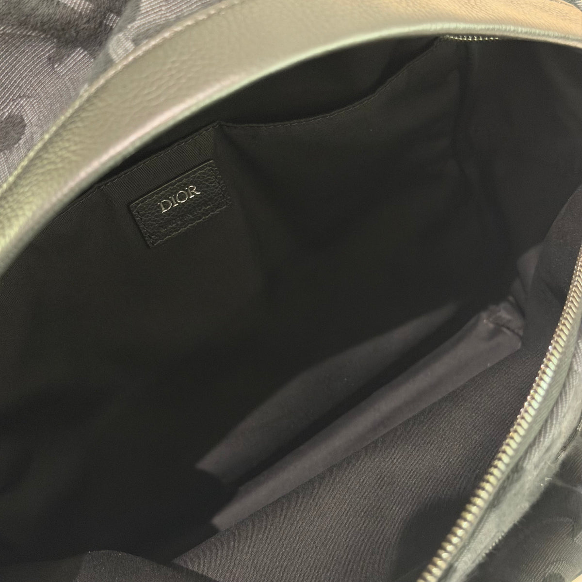 Dior Rider Large Black Oblique Backpack | DIOR