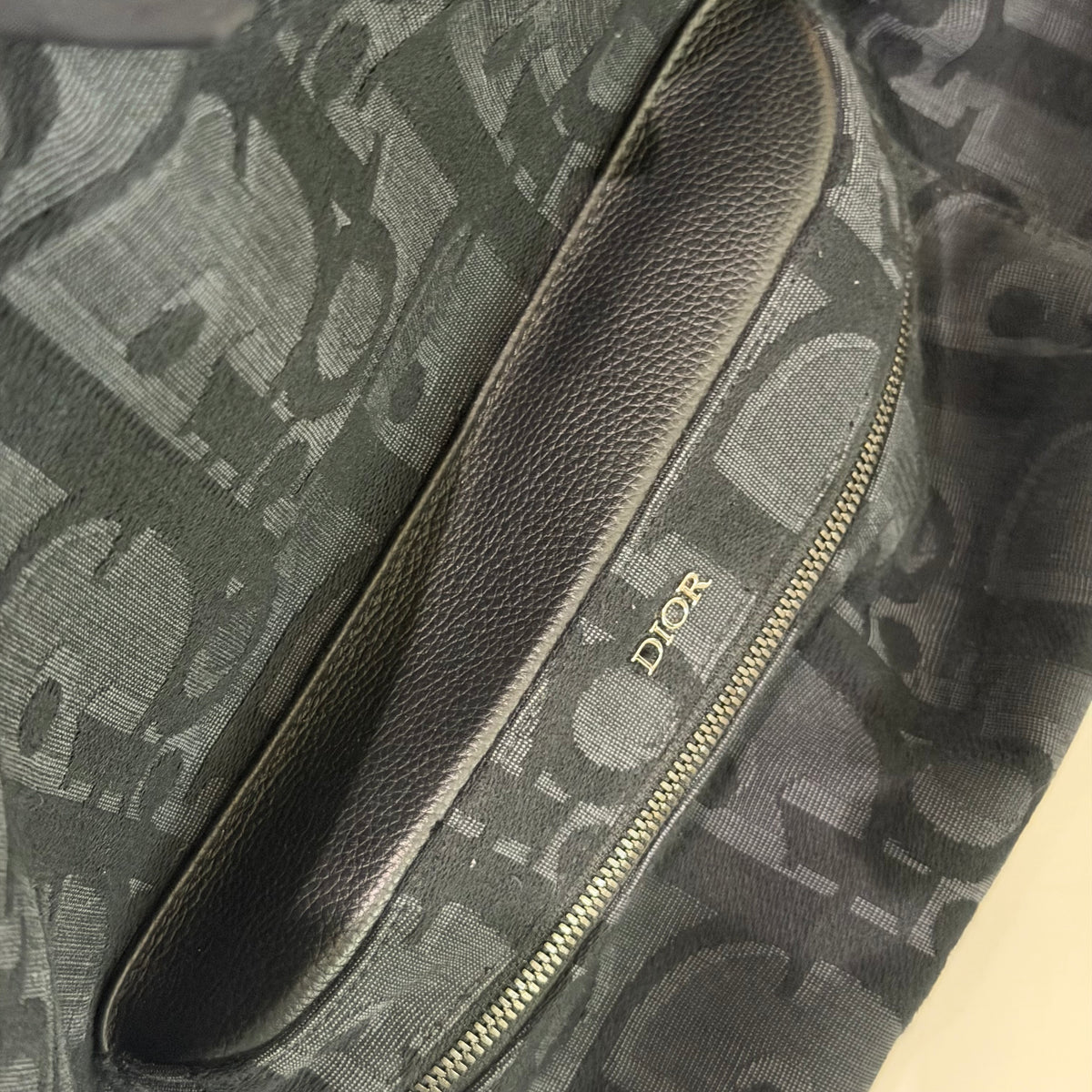 Dior Rider Large Black Oblique Backpack | DIOR