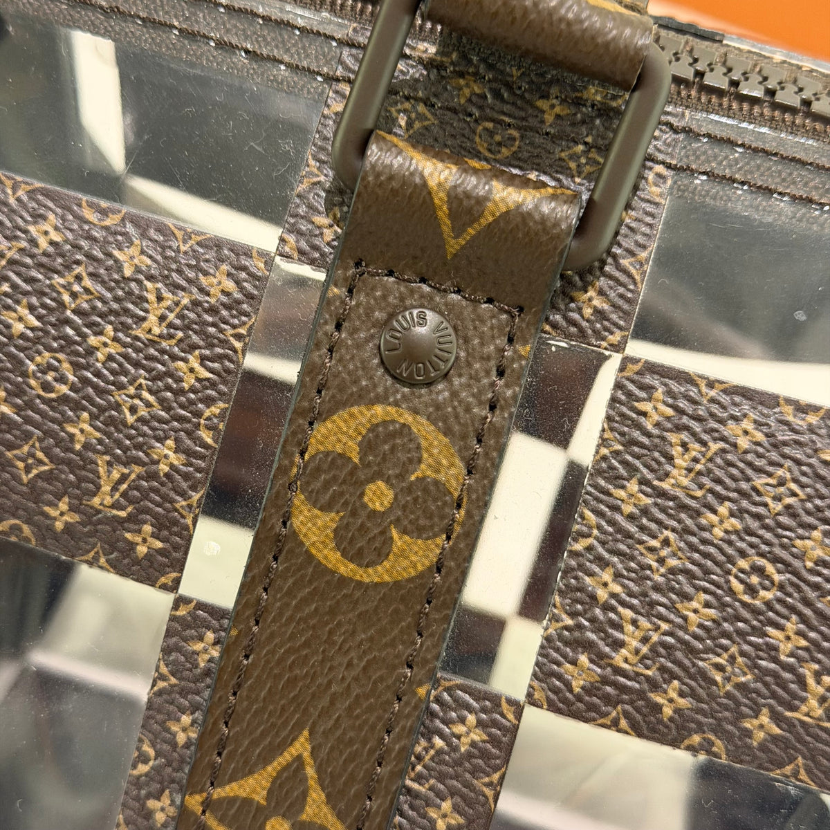 Louis Vuitton Speedy 25 Brown Monogram Transparent PVC Runway Bag | LOUIS VUITTON