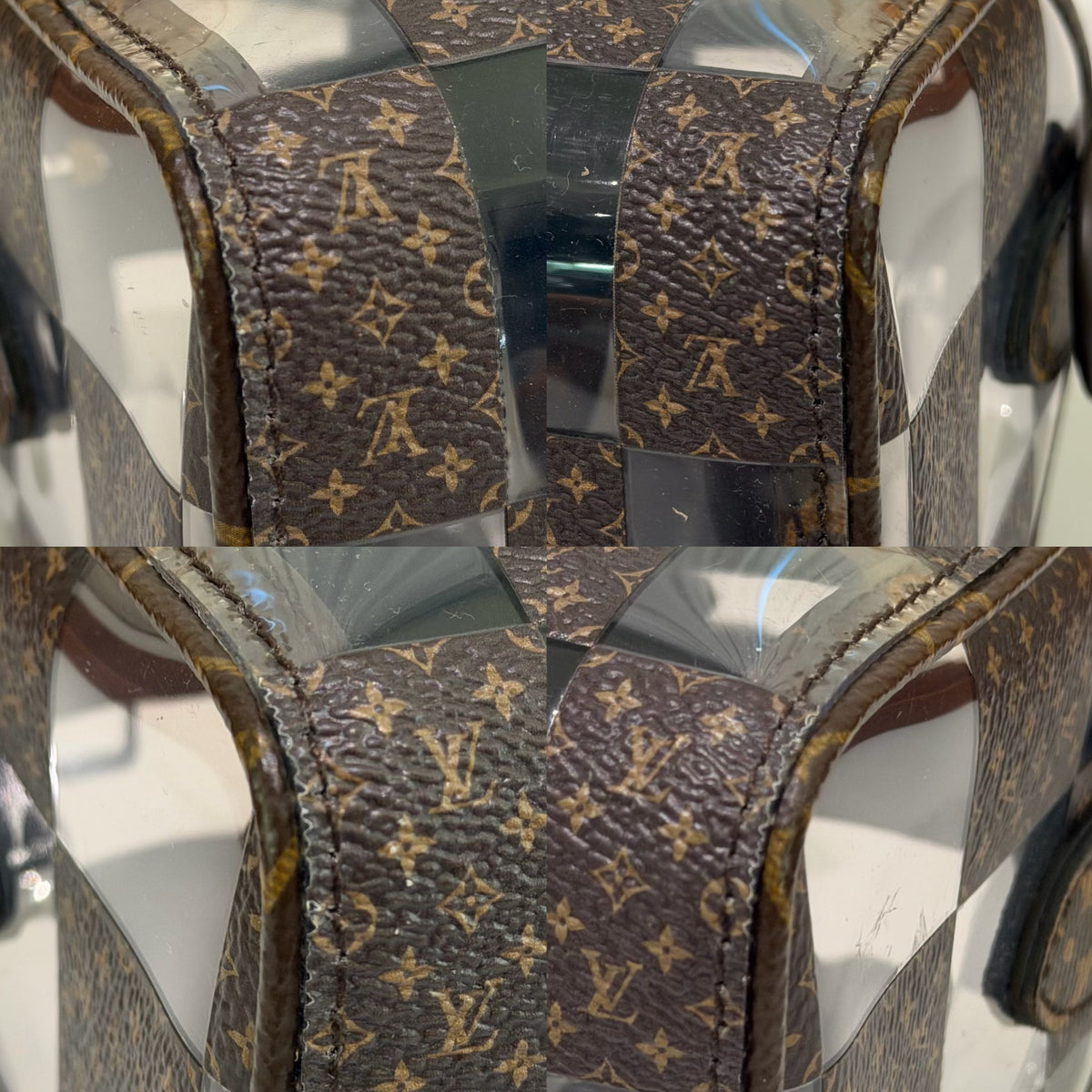 Louis Vuitton Speedy 25 Brown Monogram Transparent PVC Runway Bag | LOUIS VUITTON