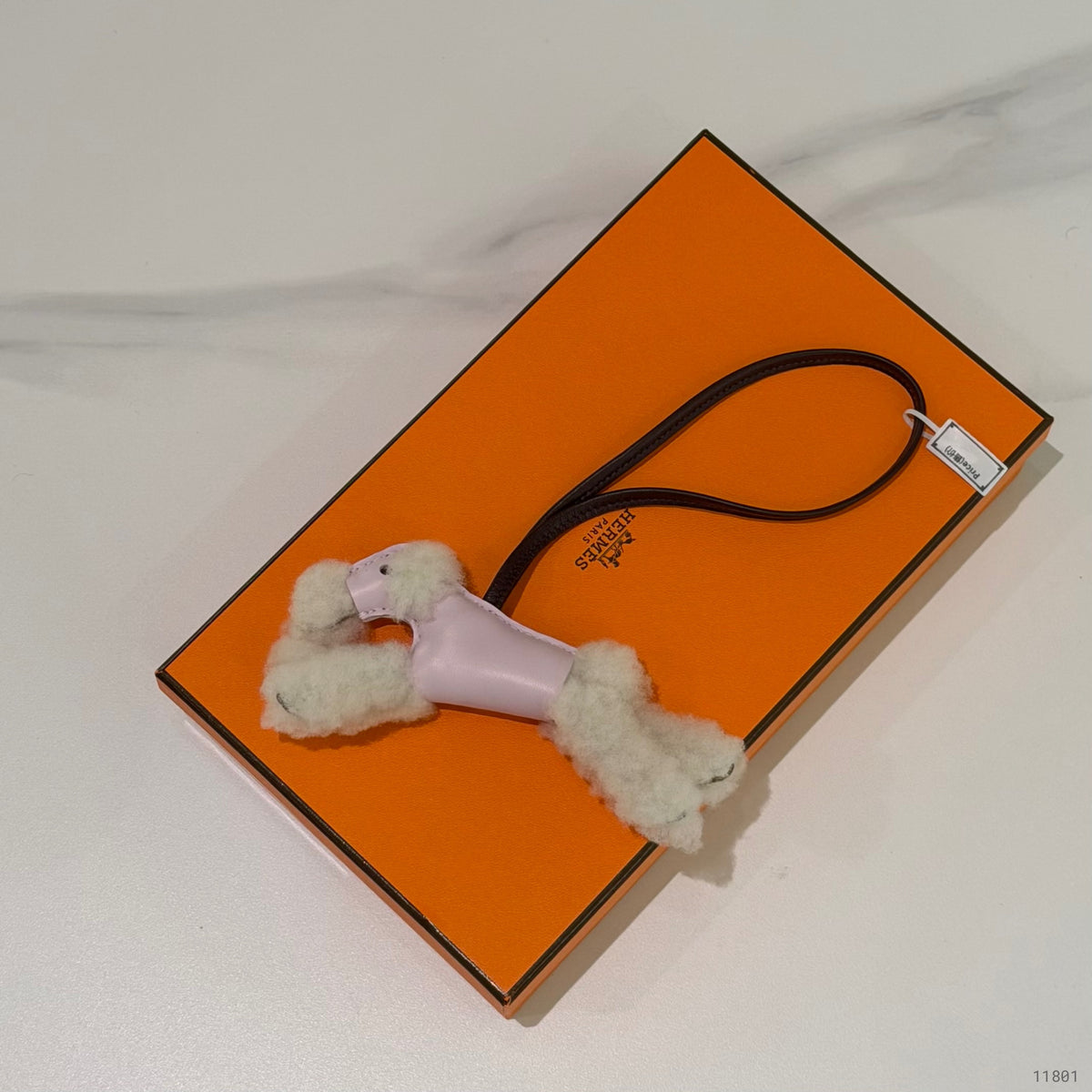 Hermes Purple Dog Bag Charm | HERMES