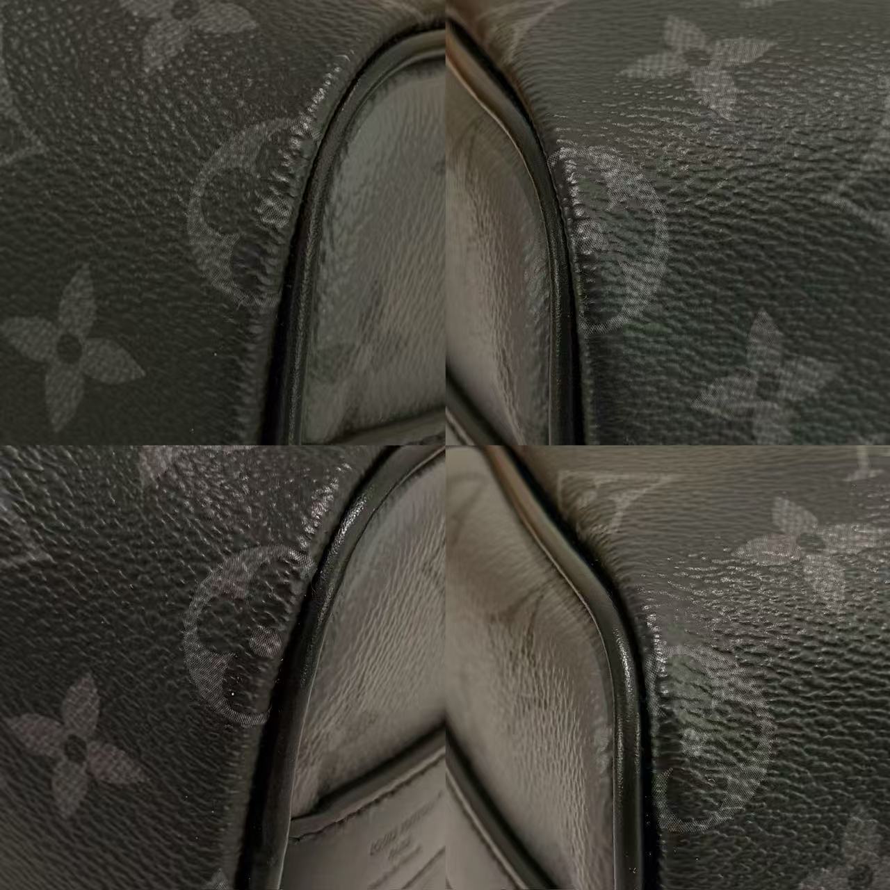 Louis Vuitton Keepall Black Monogram “Black Warrior” (Chip Model)