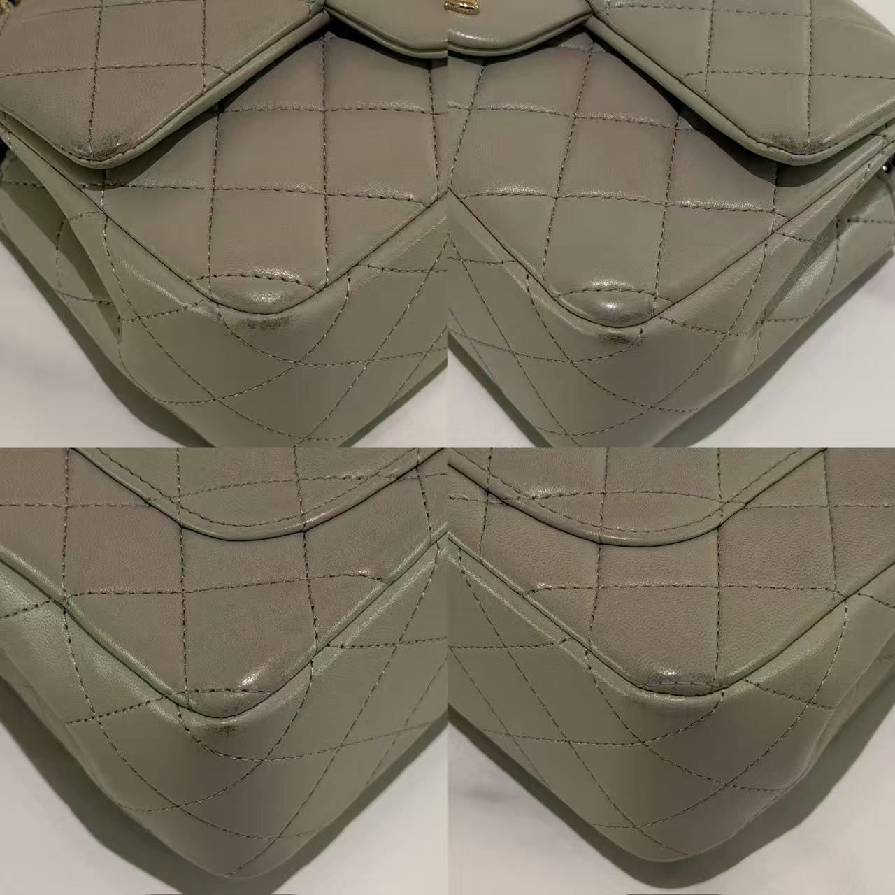 Chanel CF Mini Light Grey (Chip Model)
